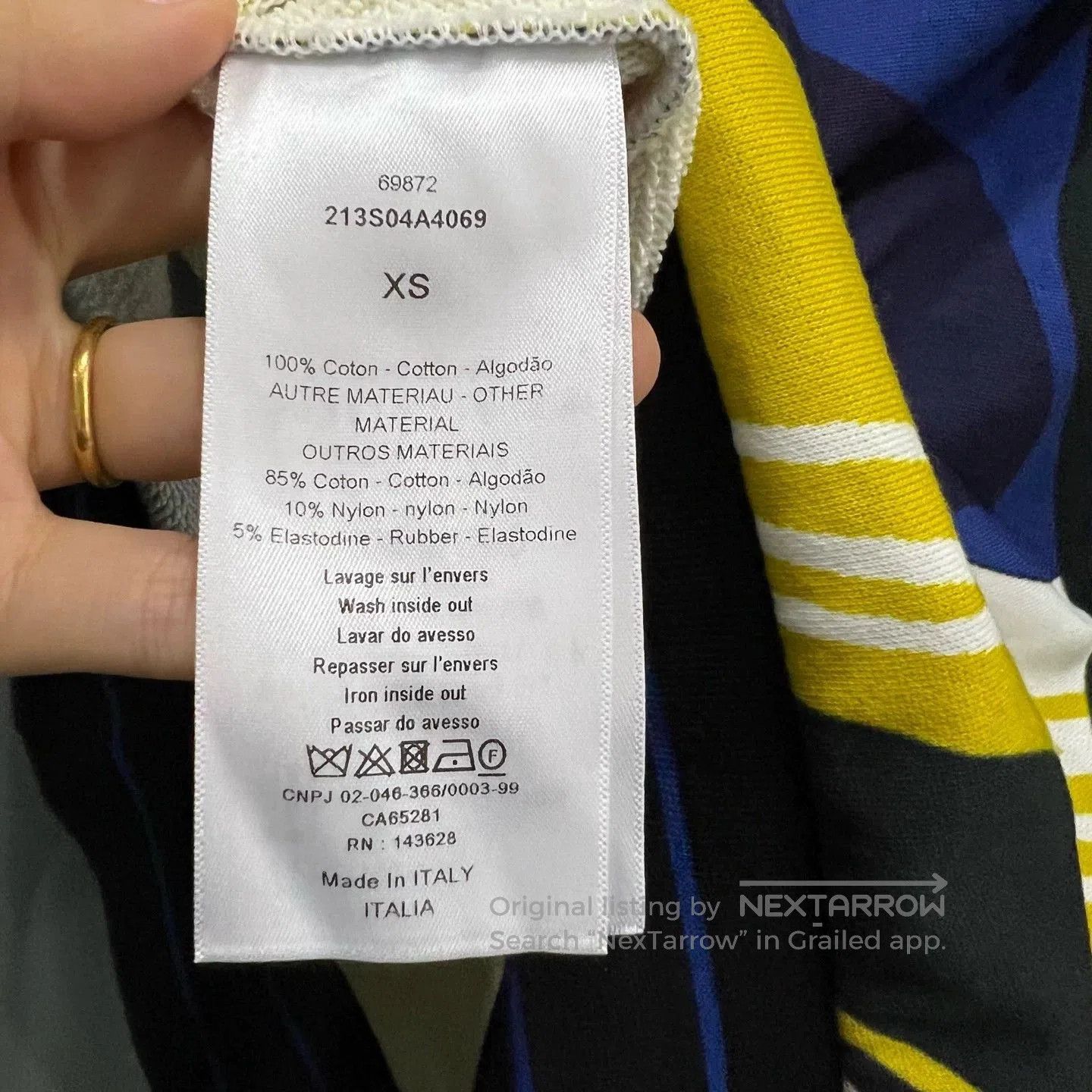 Dior dior color block hoodie size xs. Size US XS / EU 42 / 0 - 3 Thumbnail