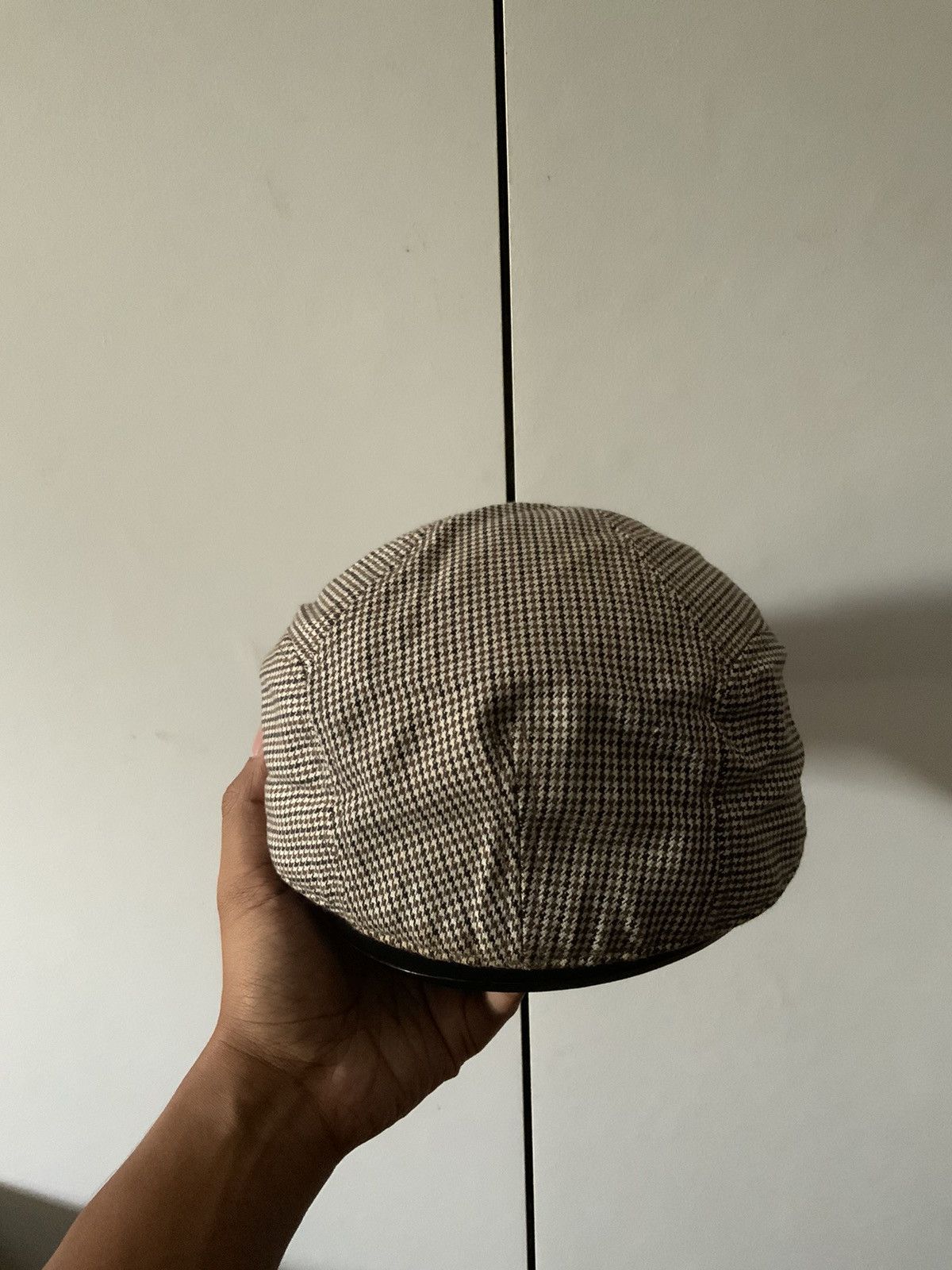 Hat Club Houndstooth Flat Beretta Hat Size ONE SIZE - 3 Thumbnail