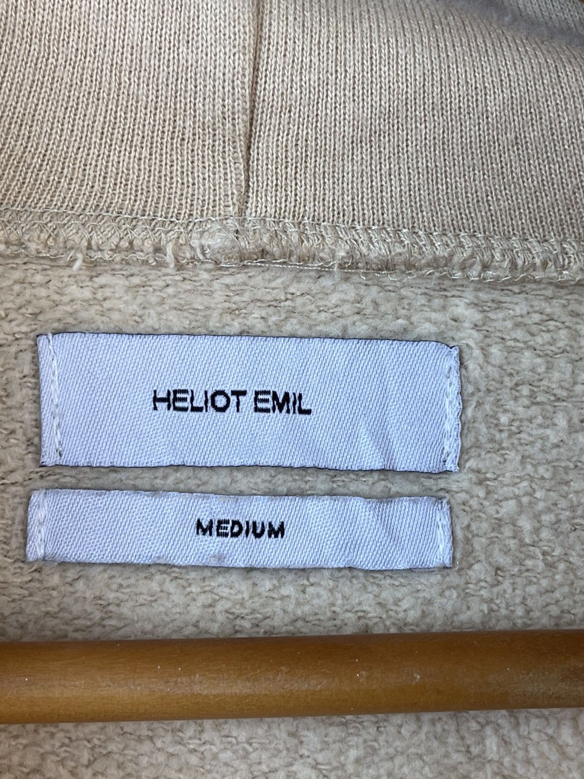 Heliot Emil Heliot Emil Back Graphic Croped Hoodie Size US M / EU 48-50 / 2 - 13 Thumbnail