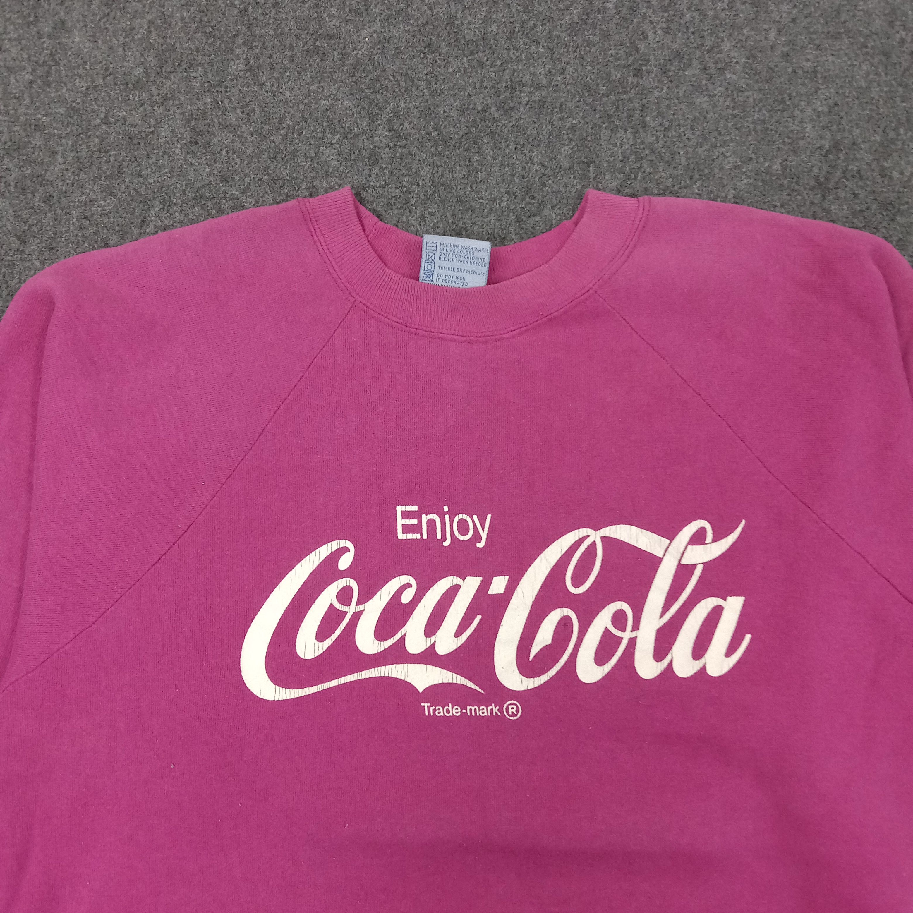 Coca Cola Enjoy Coca Cola American Soda Drink Sweatshirt C237N20 Size US L / EU 52-54 / 3 - 2 Thumbnail