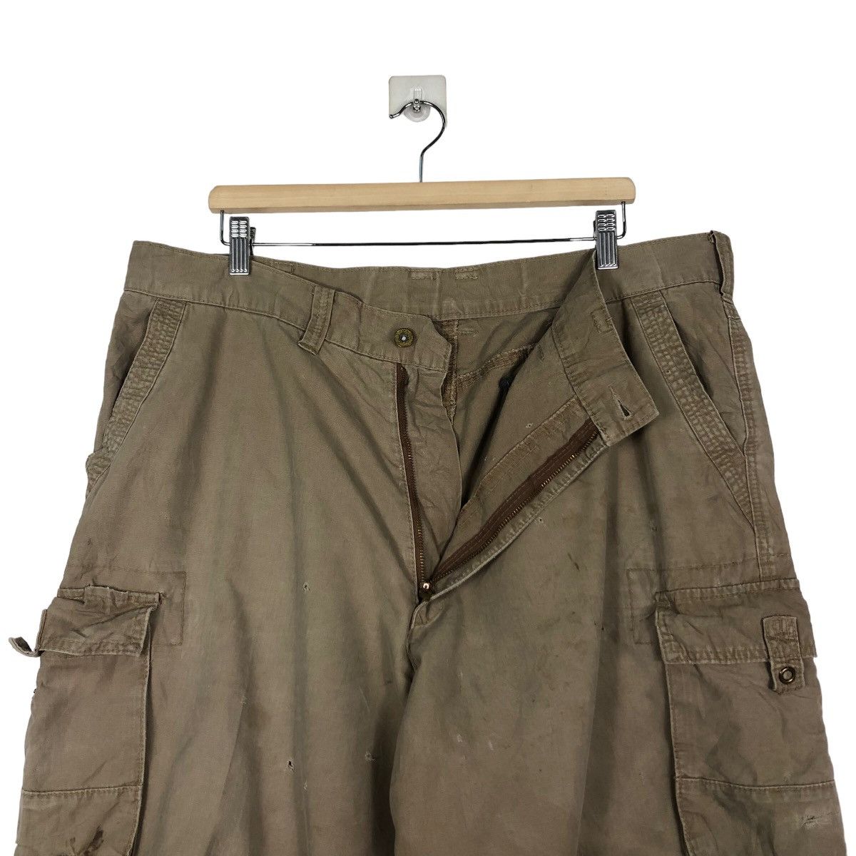 Japanese Brand 🔥VINTAGE BUSH PANTS CARGO POCKETS MIITARY STYLE 8065 BUZZ Size US 40 / EU 56 - 14 Thumbnail