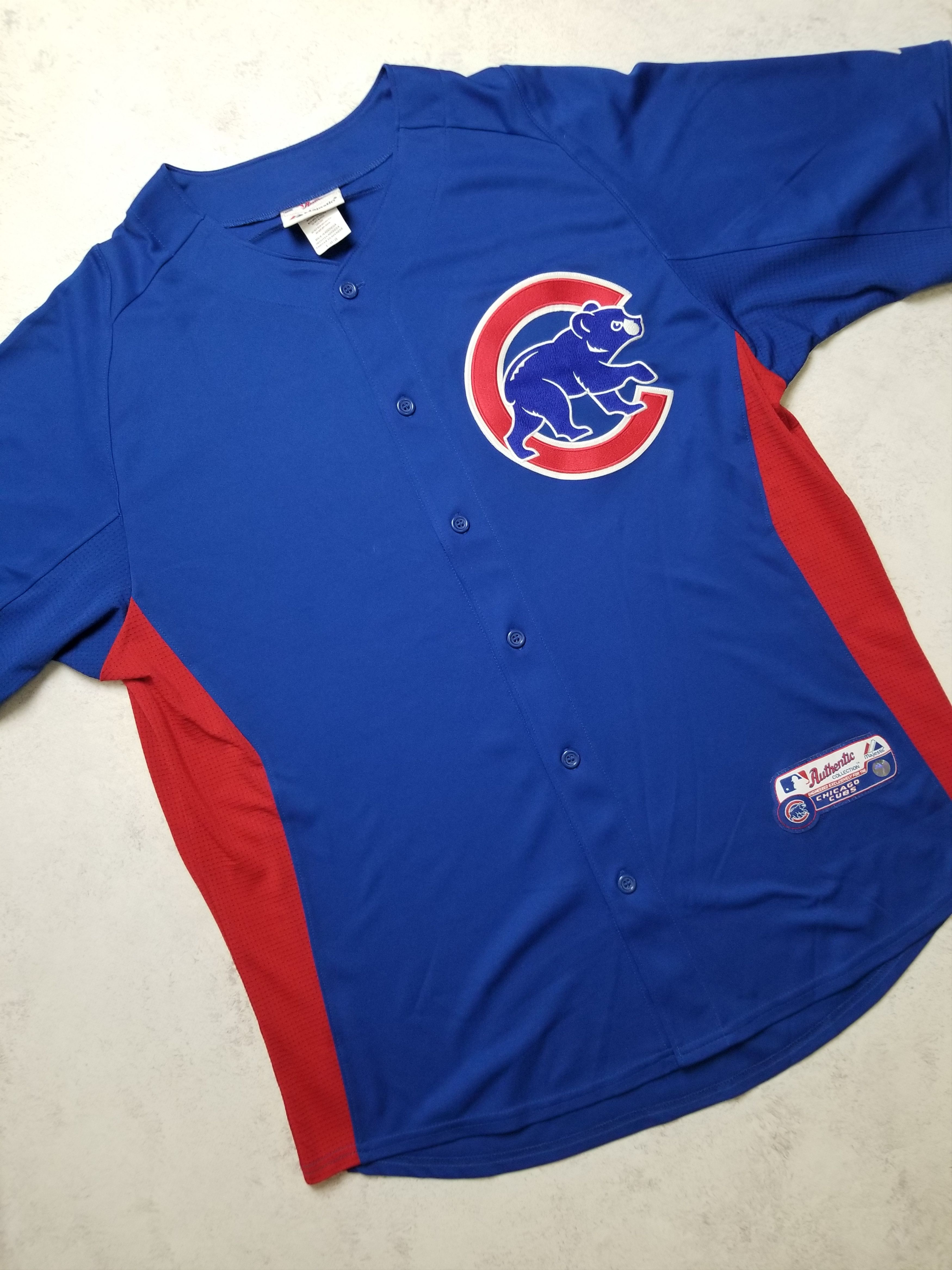Majestic Chicago Cubs Authentic Engineered Exclusively Jersey Size US L / EU 52-54 / 3 - 12 Thumbnail