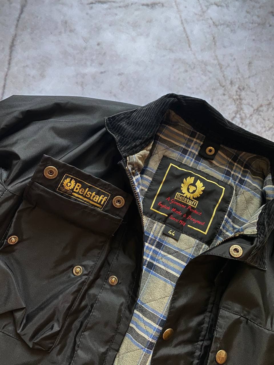 Belstaff × Vintage Vintage Belstaff Nylon Pocket Jacket Size US L / EU 52-54 / 3 - 4 Thumbnail
