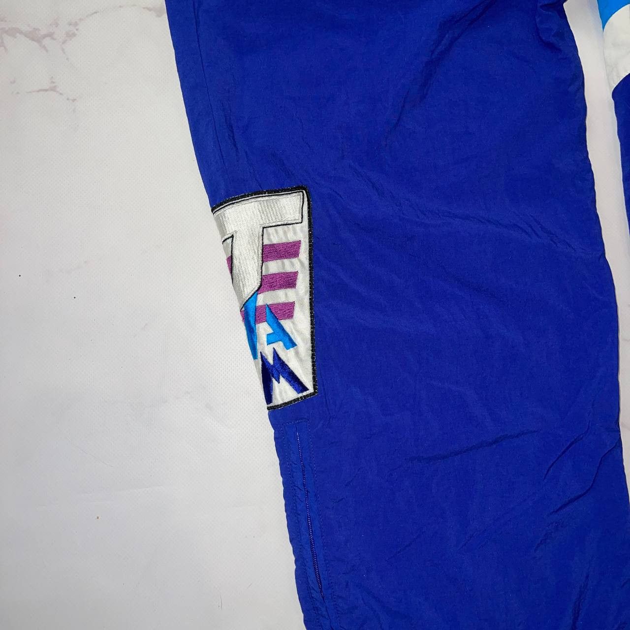Adidas Adidas Vintage Retro Team Windbreaker Track Running Sz XL Size US 42 / EU 58 - 15 Thumbnail