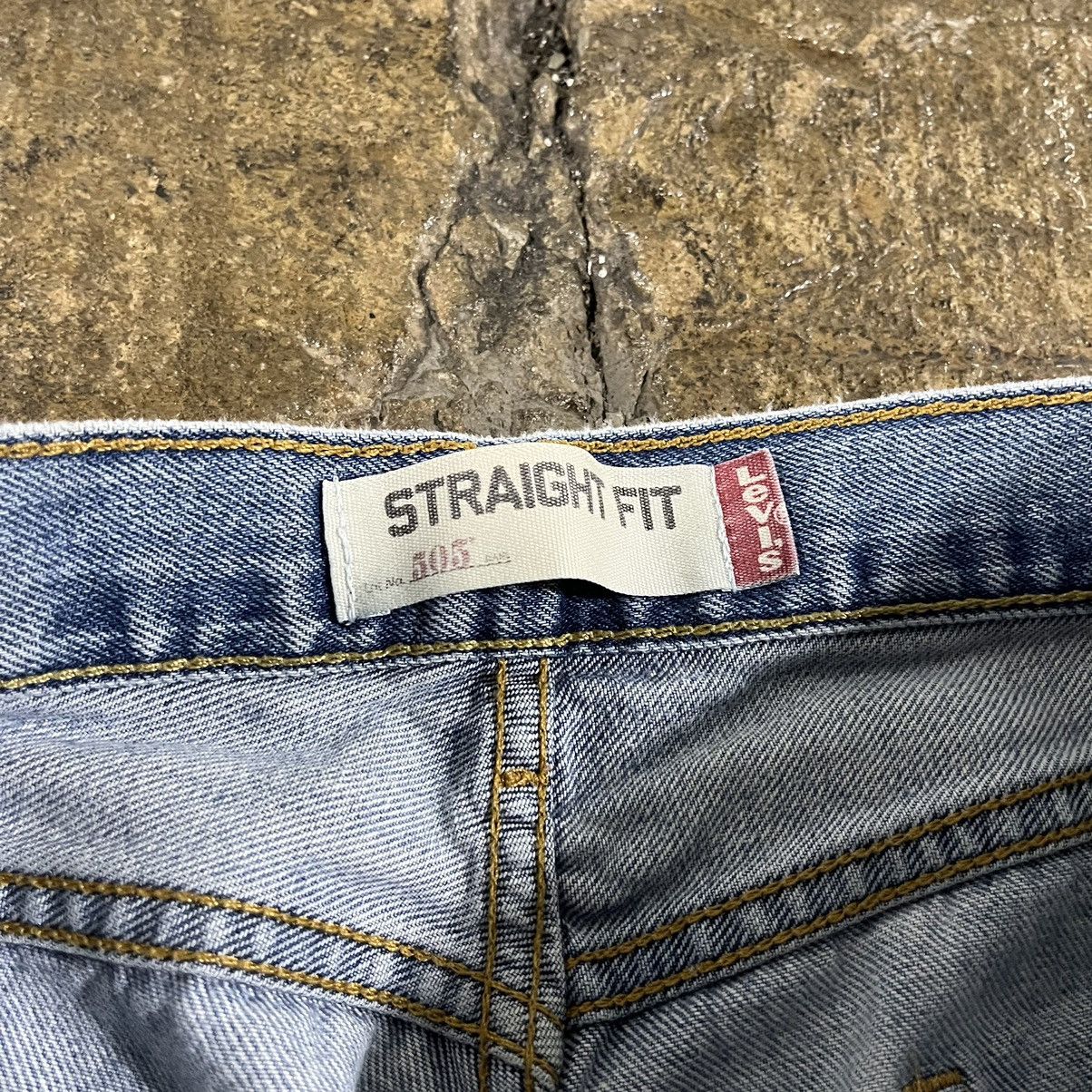 Levi's × Vintage Crazy Vintage Y2K Levi's 505 Faded Essential Skater Jeans Size US 32 / EU 48 - 10 Thumbnail