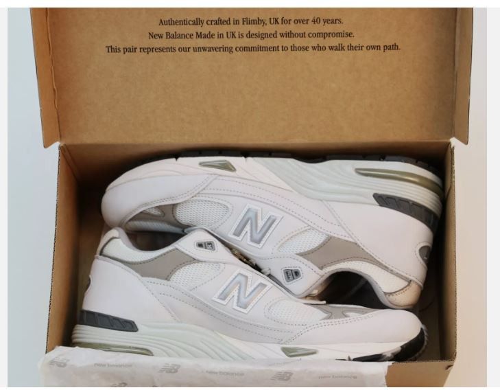 New Balance New Balance 991 Men's Shoes M991FLB Made in UK England Size US 10 / EU 43 - 15 Thumbnail