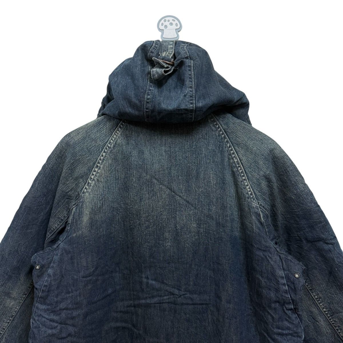 Johnbull Johnbull Fur Hoodie Denim Jacket Size US L / EU 52-54 / 3 - 7 Thumbnail