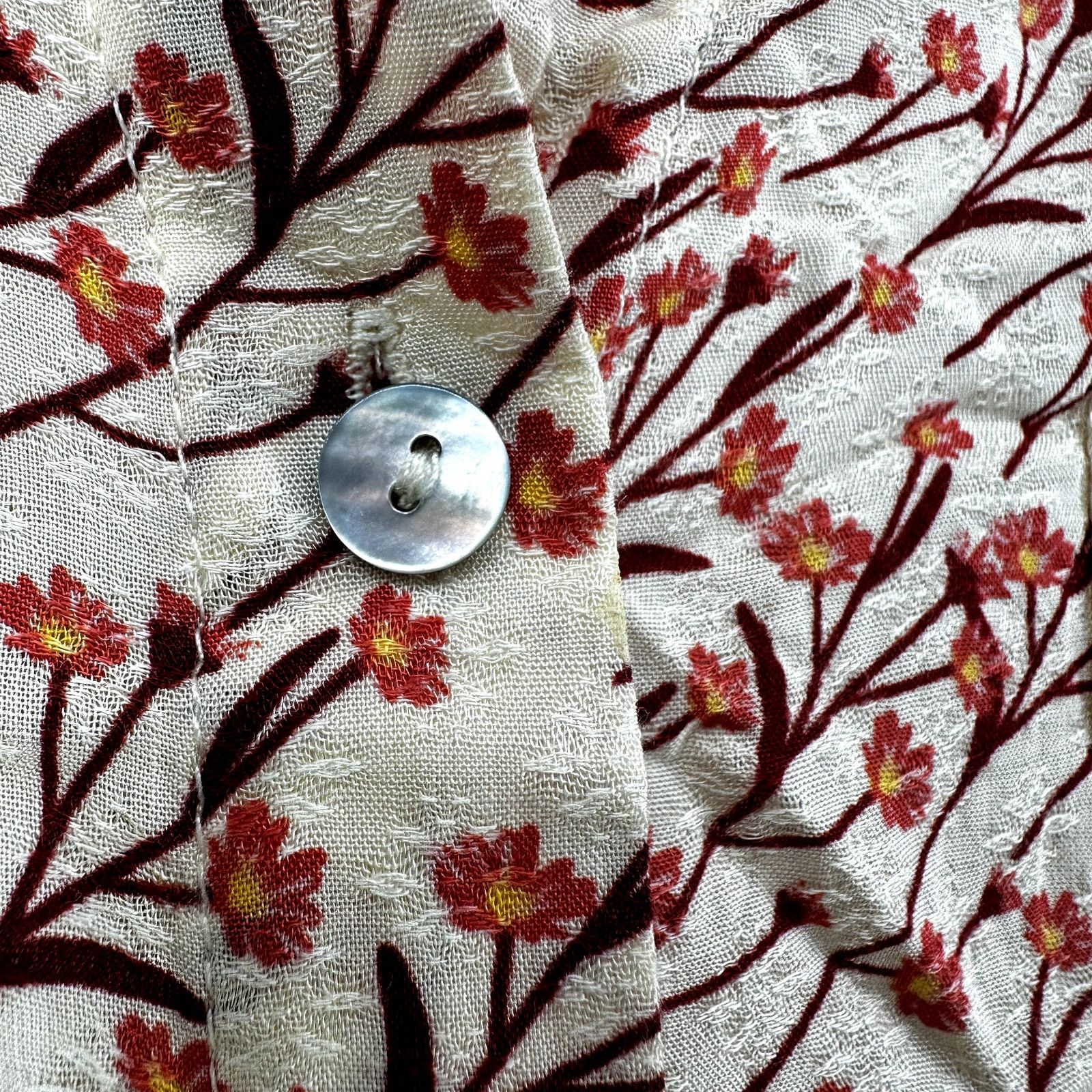 Other Jane And Delancey Floral Button Down Tunic Pintuck Multi S Size S / US 4 / IT 40 - 4 Thumbnail