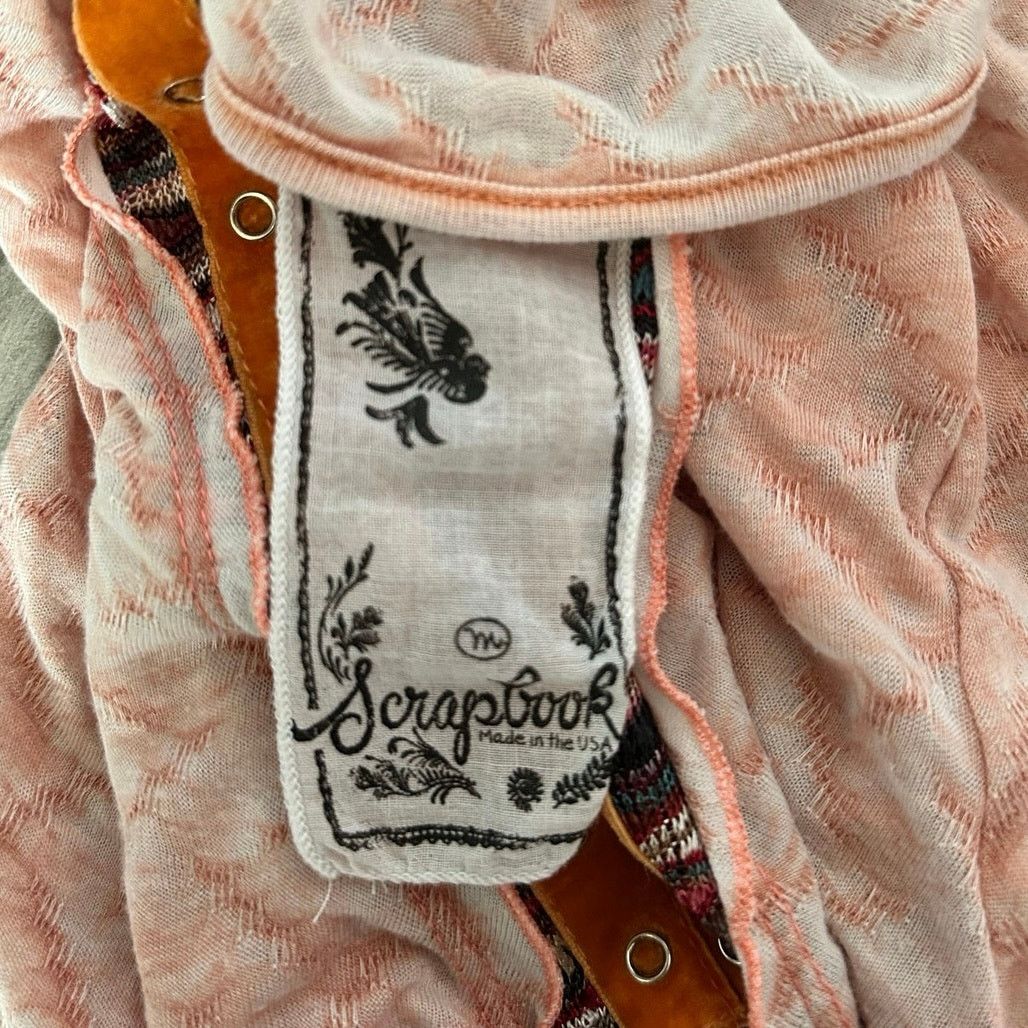 Other scrapbook orange and pink long sleeve shirt Size M / US 6-8 / IT 42-44 - 3 Thumbnail
