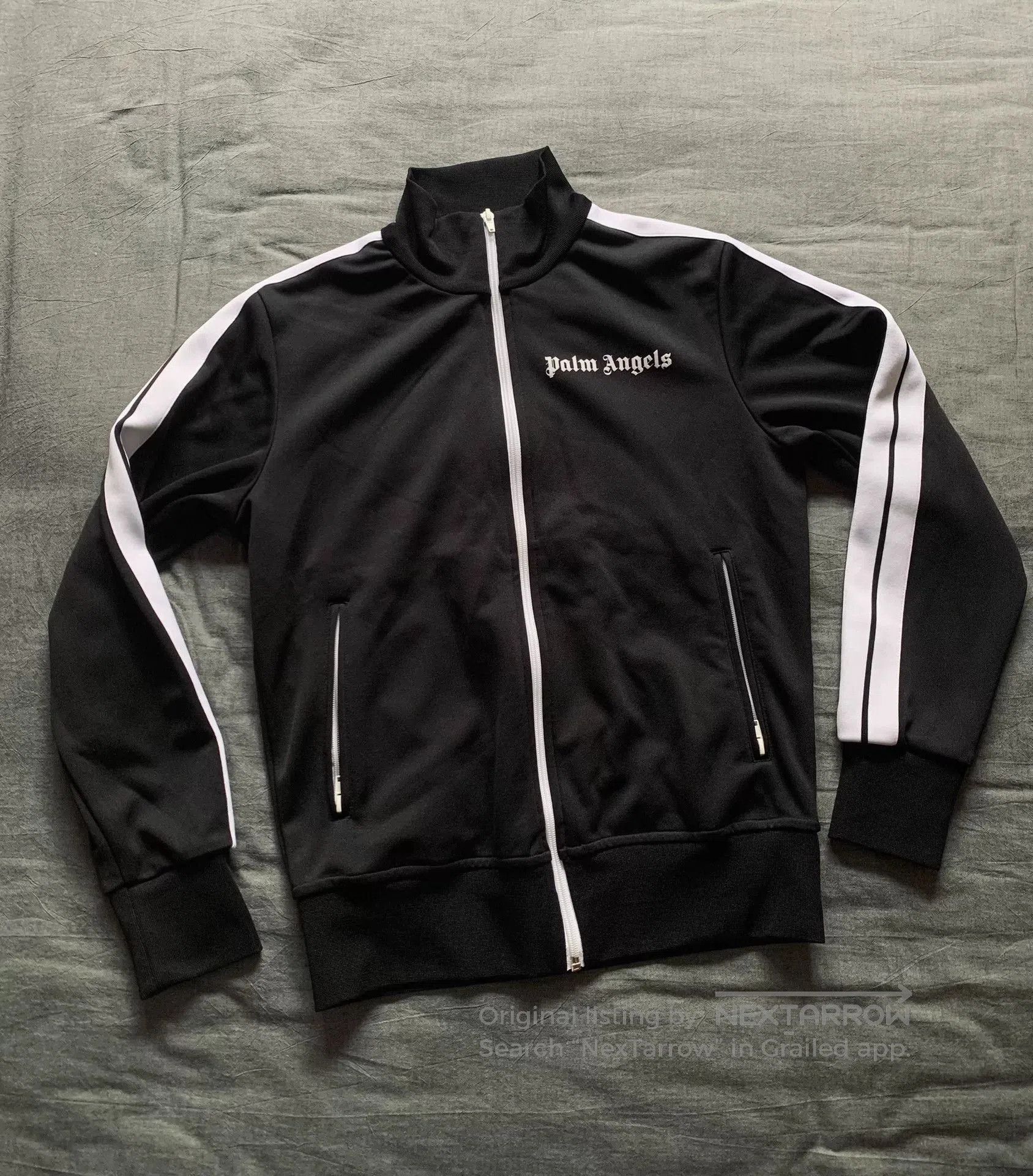 Palm Angels Palm Angels Classic Black White Striped Jacket. Size US S / EU 44-46 / 1 - 1 Thumbnail