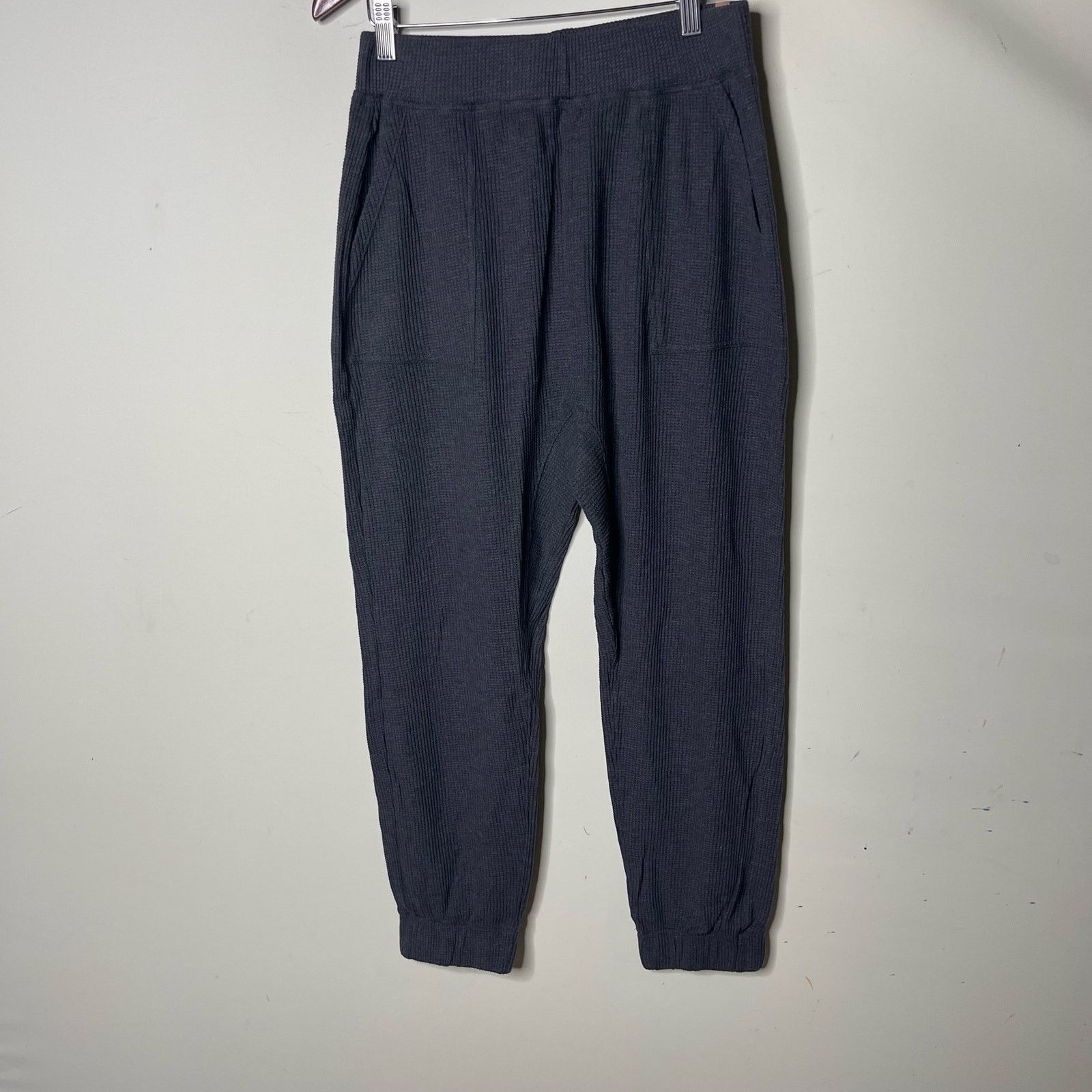 Lunya LUNYA Restore Thermal High Rise Relaxed Jogger Gray Womens M Size 26" / US 2 / IT 38 - 2 Thumbnail