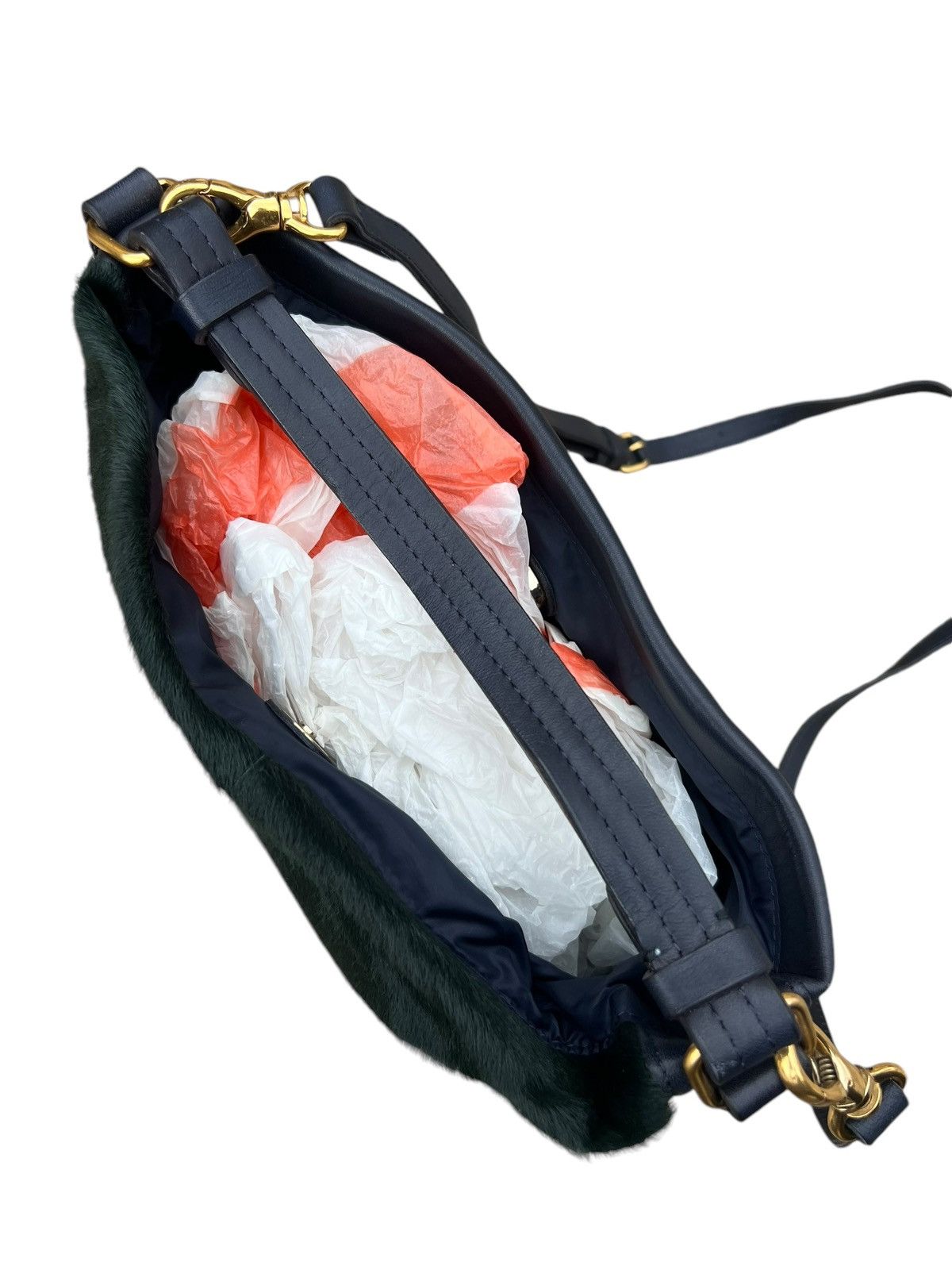 Leather Paul Smith Patina Leather Fur 2 Way Bag Size ONE SIZE - 19 Thumbnail