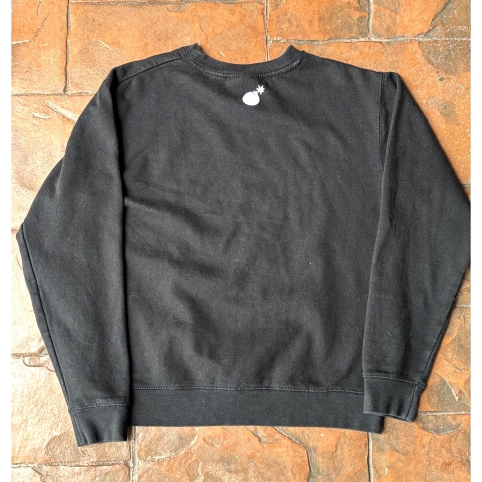 The Hundreds The Hundreds Spell Out Crewneck Sweatshirt Small Black Logo 90s Grunge Hip Hop Mens Pullover Sweatshirt Size US S / EU 44-46 / 1 - 3 Thumbnail