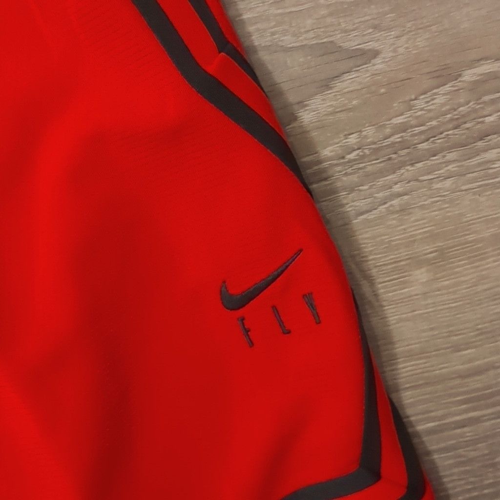 Nike Nike fly loose fit crossover red/black shorts size large Size 32" / US 10 / IT 46 - 4 Thumbnail