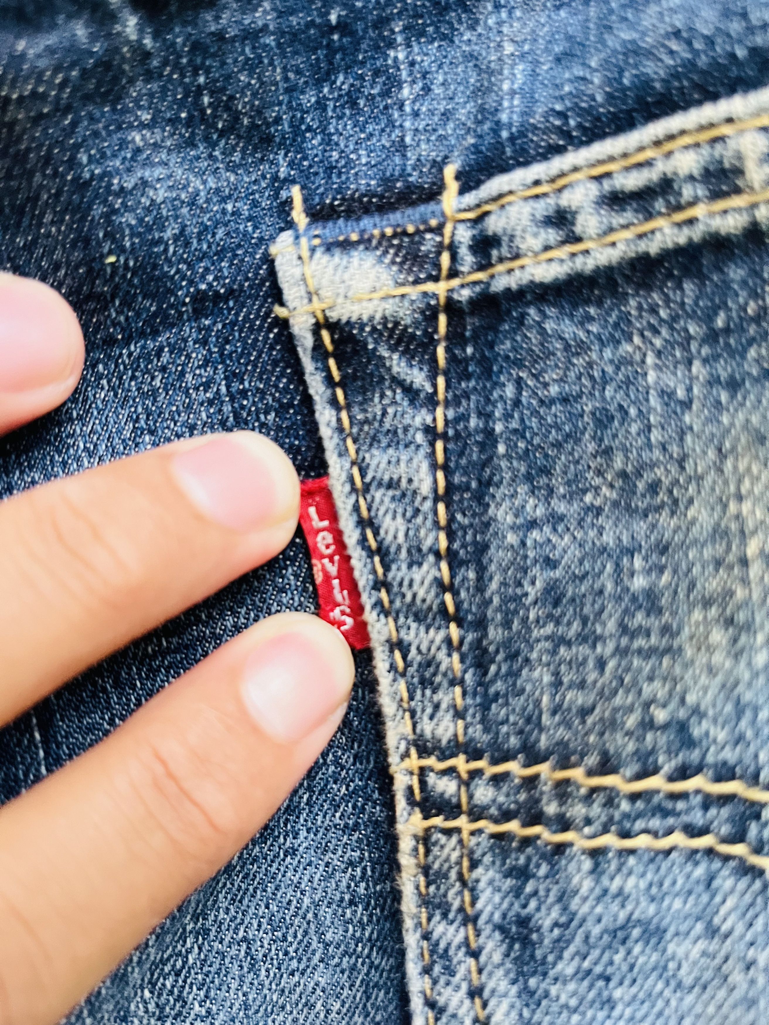 Levi's Vintage Clothing × Vintage Vintage Levis Japanese Distressed Fashion Style Size US 38 / EU 54 - 9 Thumbnail