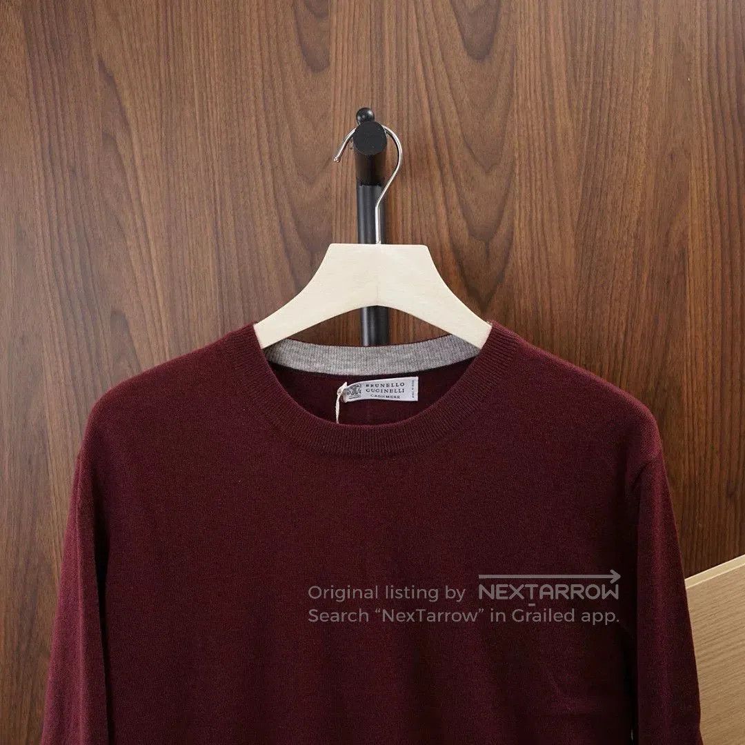 Brunello Cucinelli Brunello Cucinelli Cashmere Sweater. Size US L / EU 52-54 / 3 - 3 Thumbnail