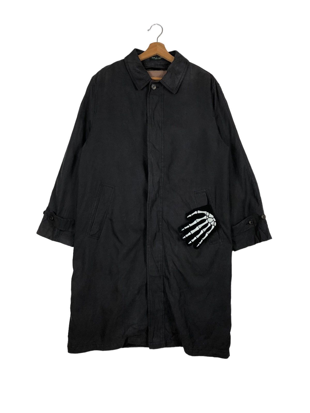 Ralph Lauren 🔥90s LONG TRENCH COAT JACKET RALPH LAUREN NOVA CHECK LINING Size US M / EU 48-50 / 2 - 1 Thumbnail