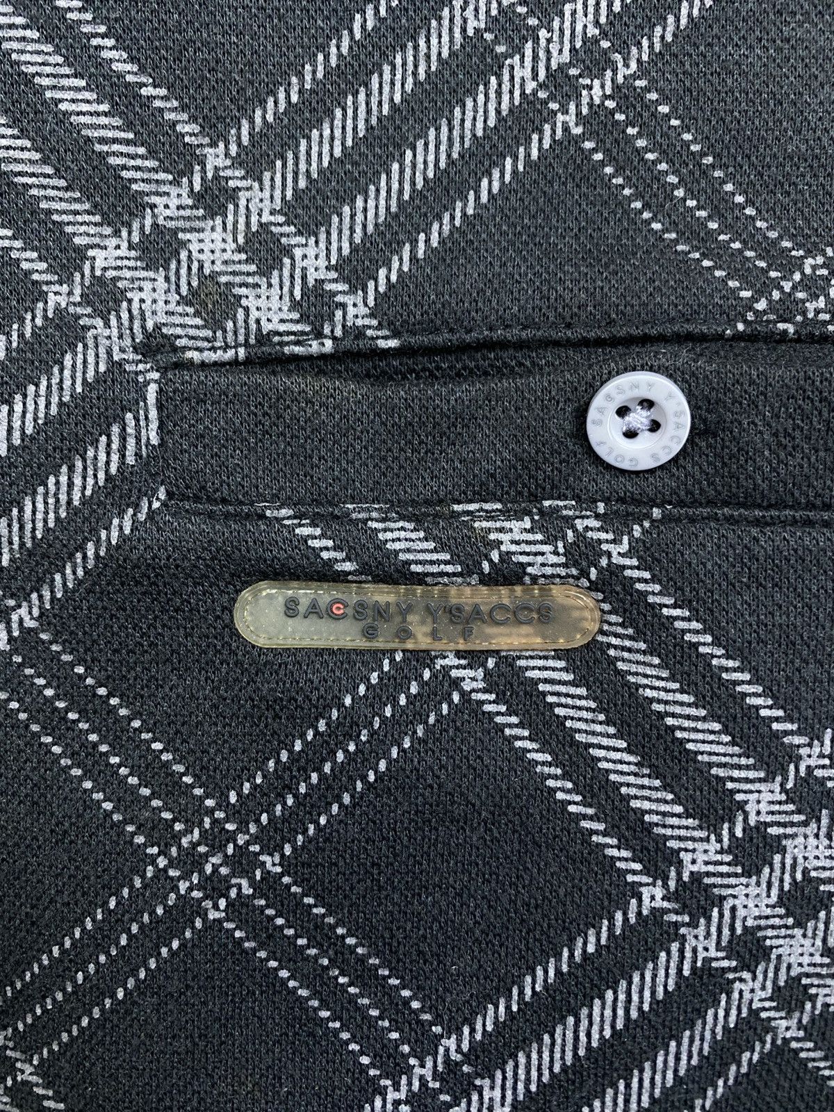 Yohji Yamamoto 🔥Vintage Yohji Yamamoto Sacsny Y’Saccs Golf Halfzipper Size US M / EU 48-50 / 2 - 7 Thumbnail