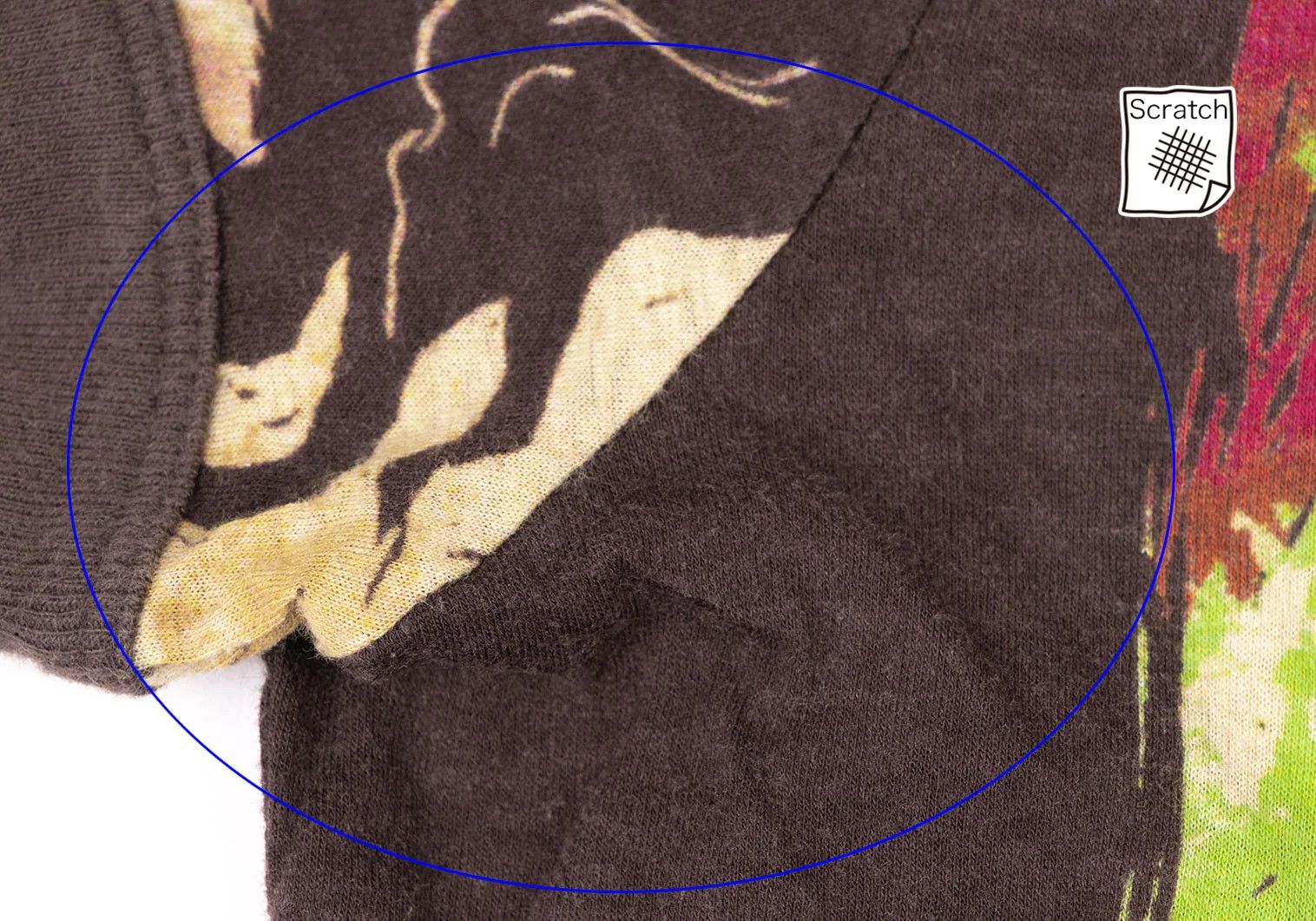 Jean Paul Gaultier Native Print Contrast T-Shirt in Brown Green Pink Size US M / EU 48-50 / 2 - 4 Thumbnail