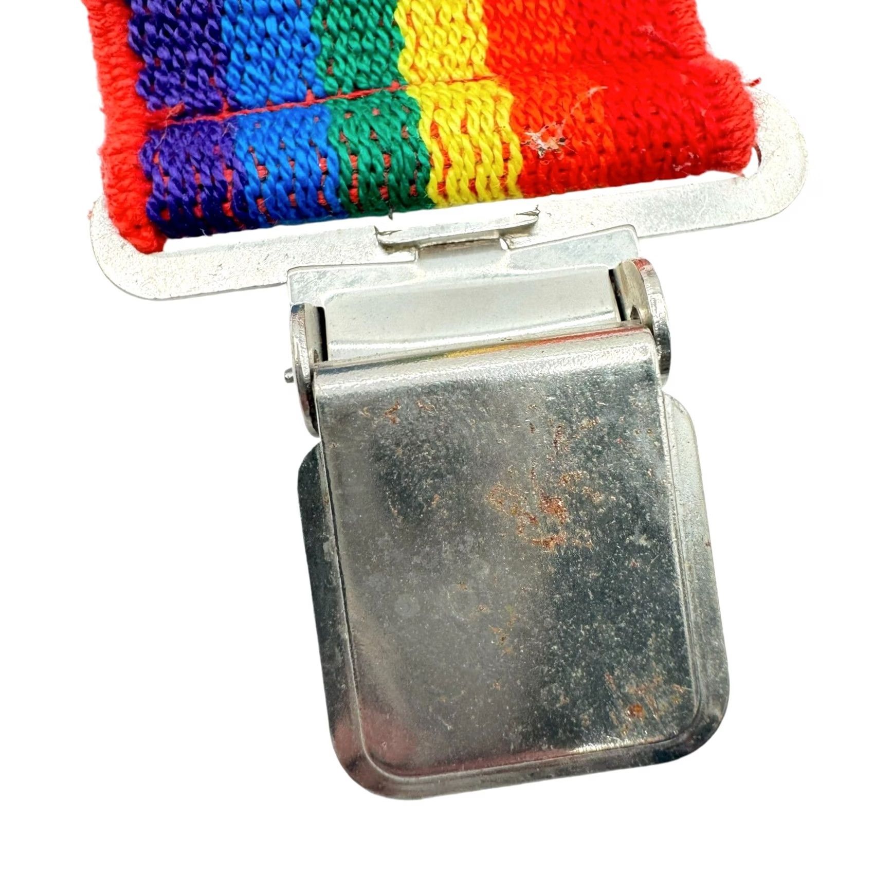 NICHOLAS VINTAGE Nicholas Rainbow Pride Suspenders 2 Inch Wide No. 113 Unisex Men Women Clothing Accessories Suspenders Multifarbe Rainbow Pride Size ONE SIZE - 3 Thumbnail