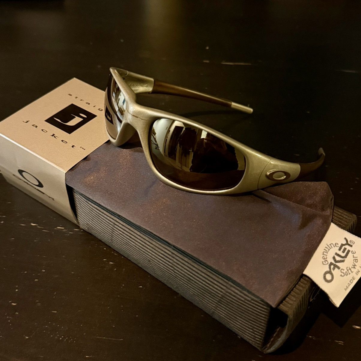 Oakley OAKLEY FMJ STRAIGHT JACKET 1.0 SUNGLASSES Size ONE SIZE - 7 Thumbnail