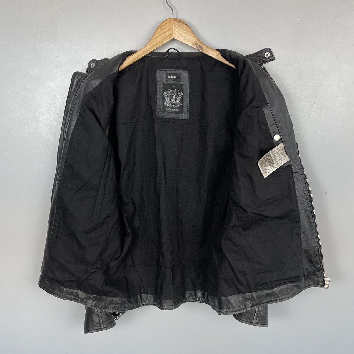 Diesel × Vintage Vintage Diesel leather jacket our superior y2k Size US M / EU 48-50 / 2 - 11 Thumbnail