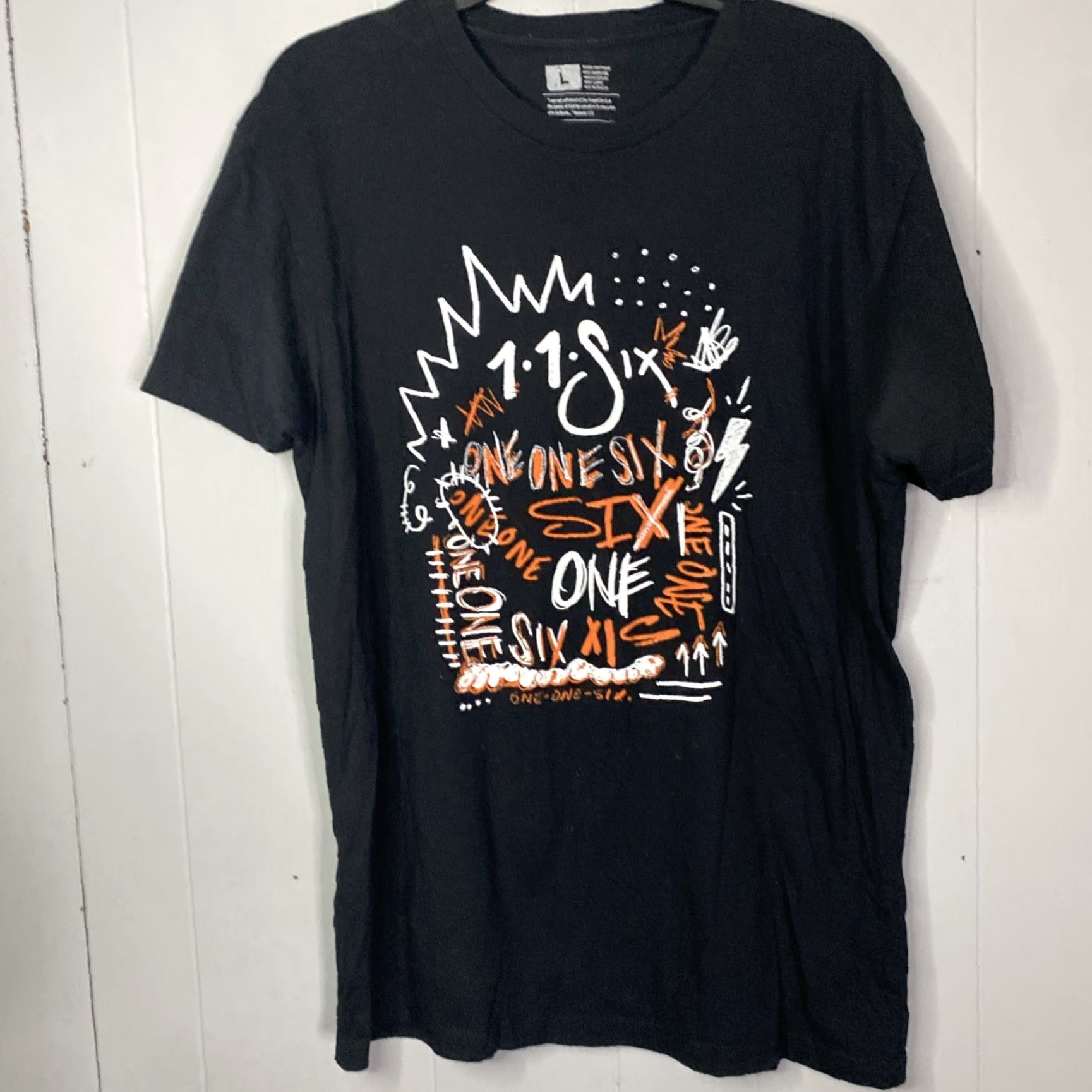 Vintage VINTAGE Andy Mineo T Shirt Band Jesus Tour Y2K Reach Records Mens L Black 11Six T-Shirt Band Music Mens Large Boys? Size US L / EU 52-54 / 3 - 2 Thumbnail