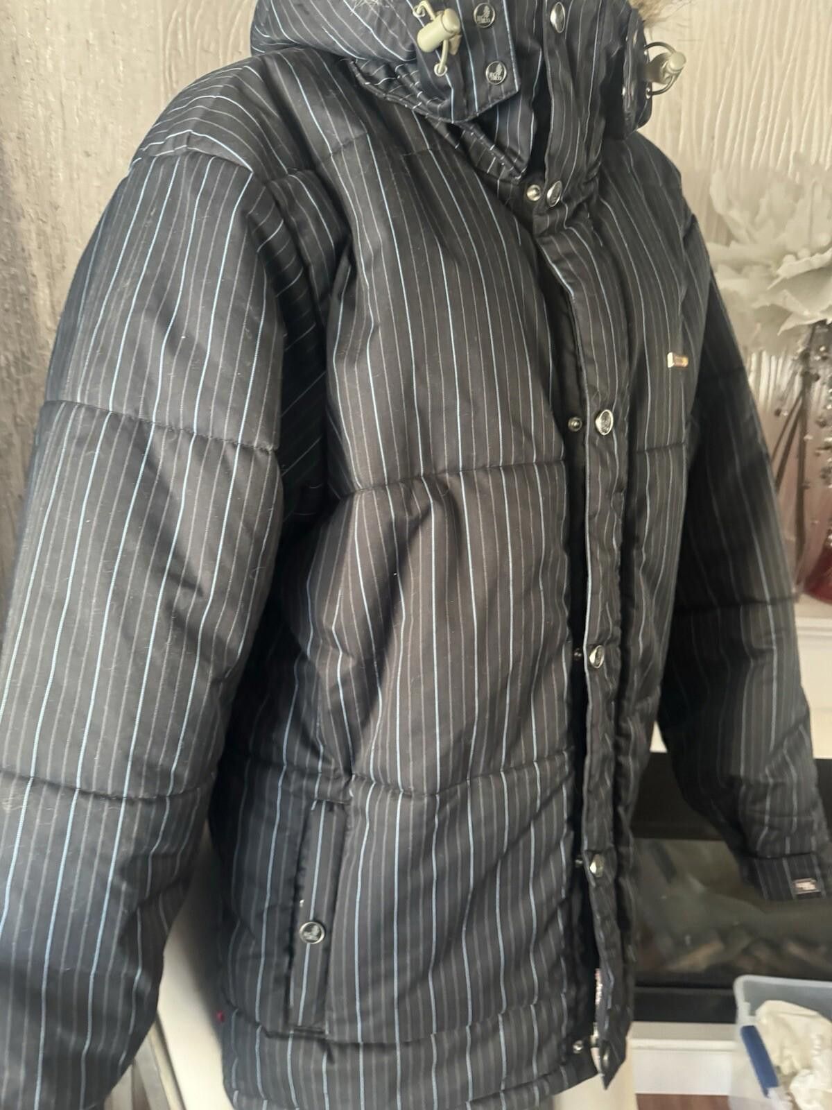 FOURSQUARE Foursquare Men’s Thick Down Jacket Hooded Sz XL Size US XL / EU 56 / 4 - 8 Thumbnail