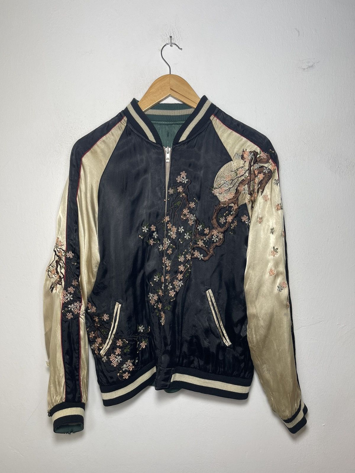 Japanese Brand × Vintage Vintage Japanese Brand Satori Sukajan reversible jacket Size US M / EU 48-50 / 2 - 7 Thumbnail