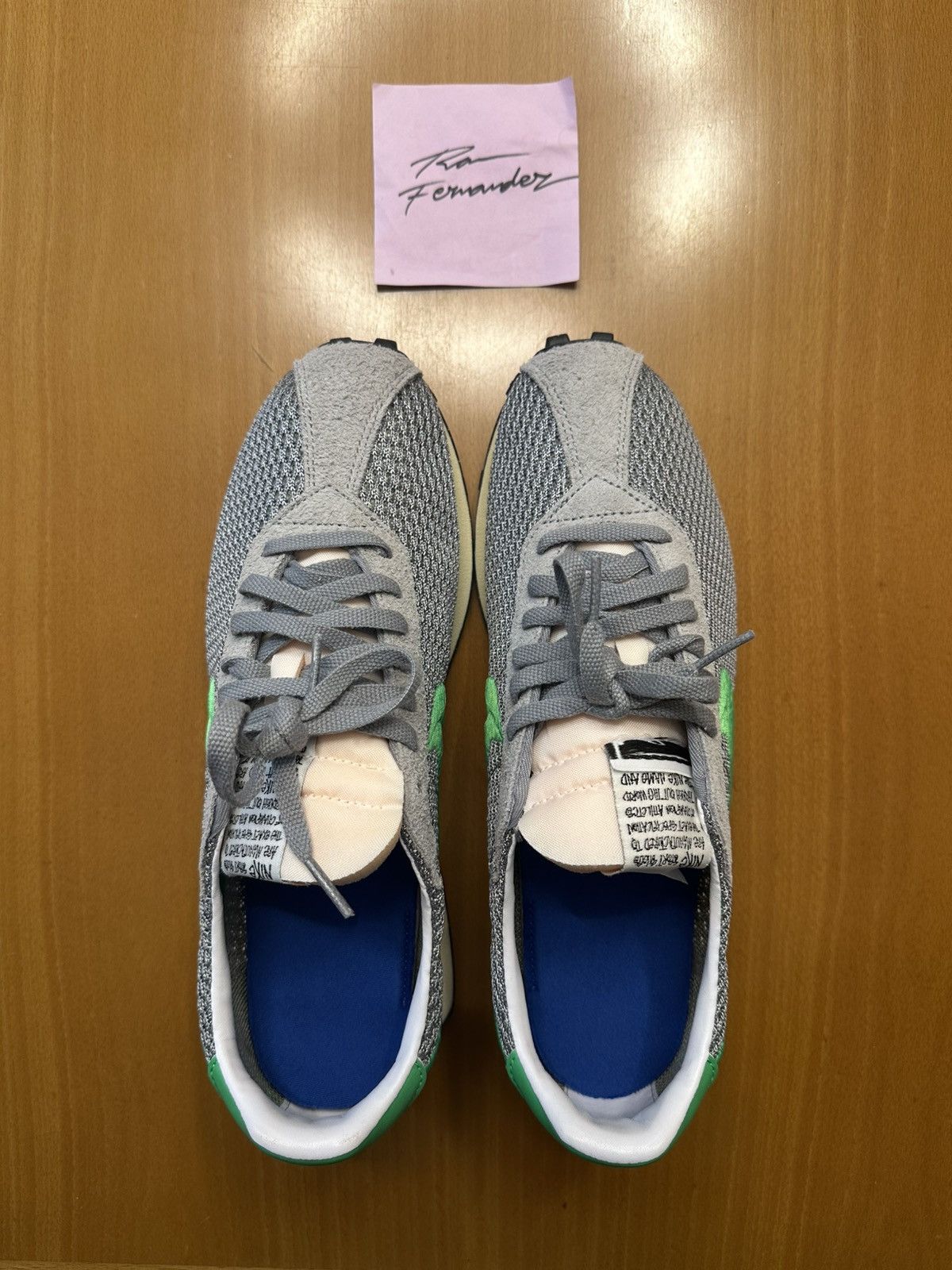 Nike × Stussy Nike x Stussy LD1000 particle grey/green spark Size US 10 / EU 43 - 3 Thumbnail