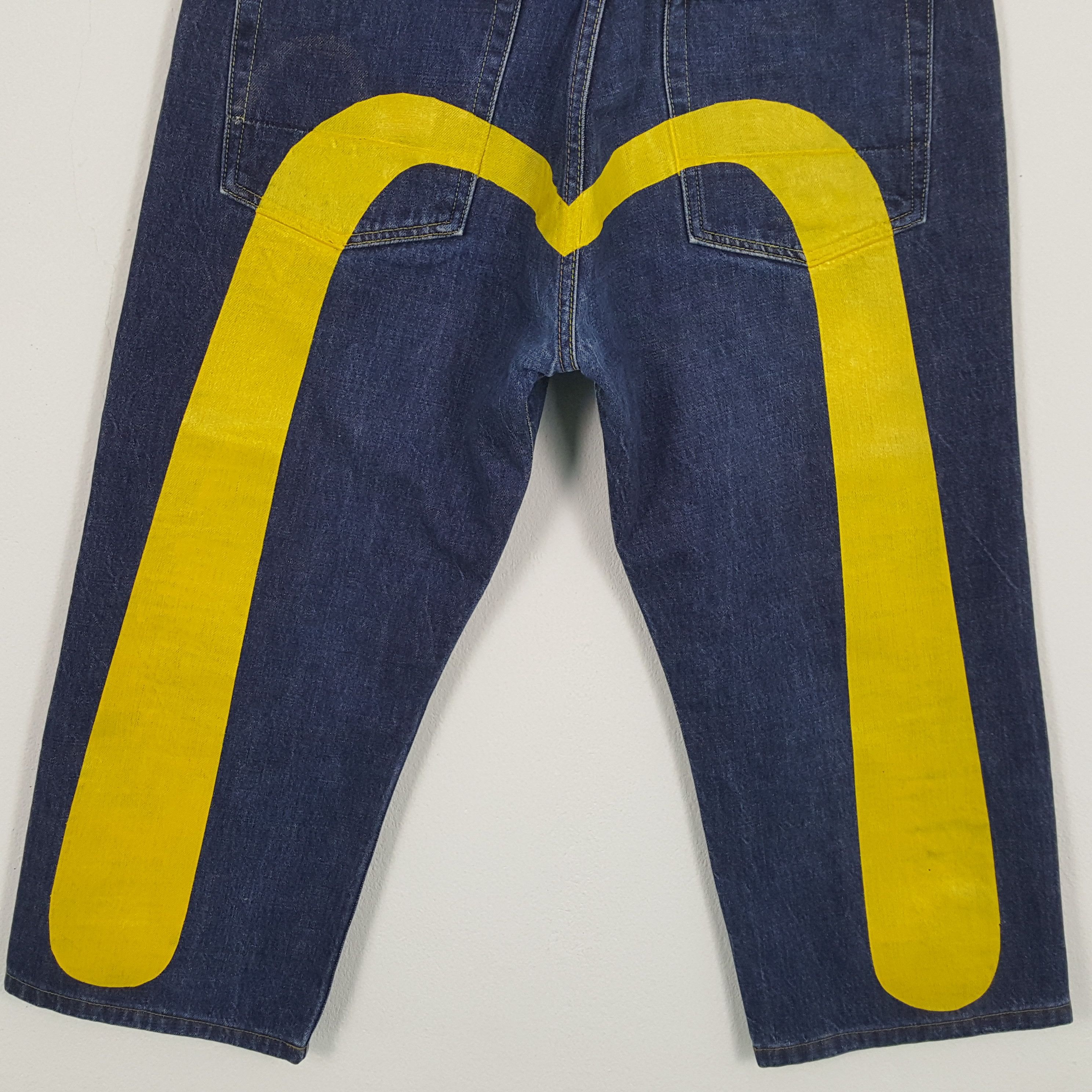Evisu × Japanese Brand × Vintage Vintage EVISU Japanese Brand Daicock Custom Style Jeans Size US 34 / EU 50 - 3 Thumbnail