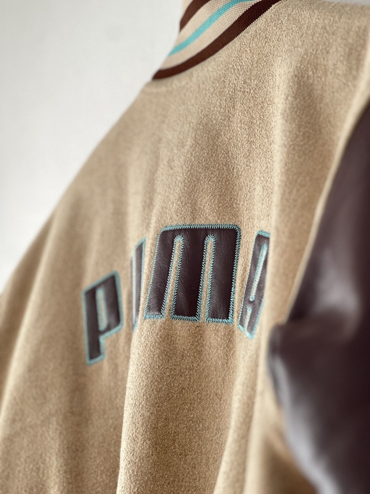 Puma × Vintage RARE Puma vintage varsity bomber jacket Size US S / EU 44-46 / 1 - 4 Thumbnail