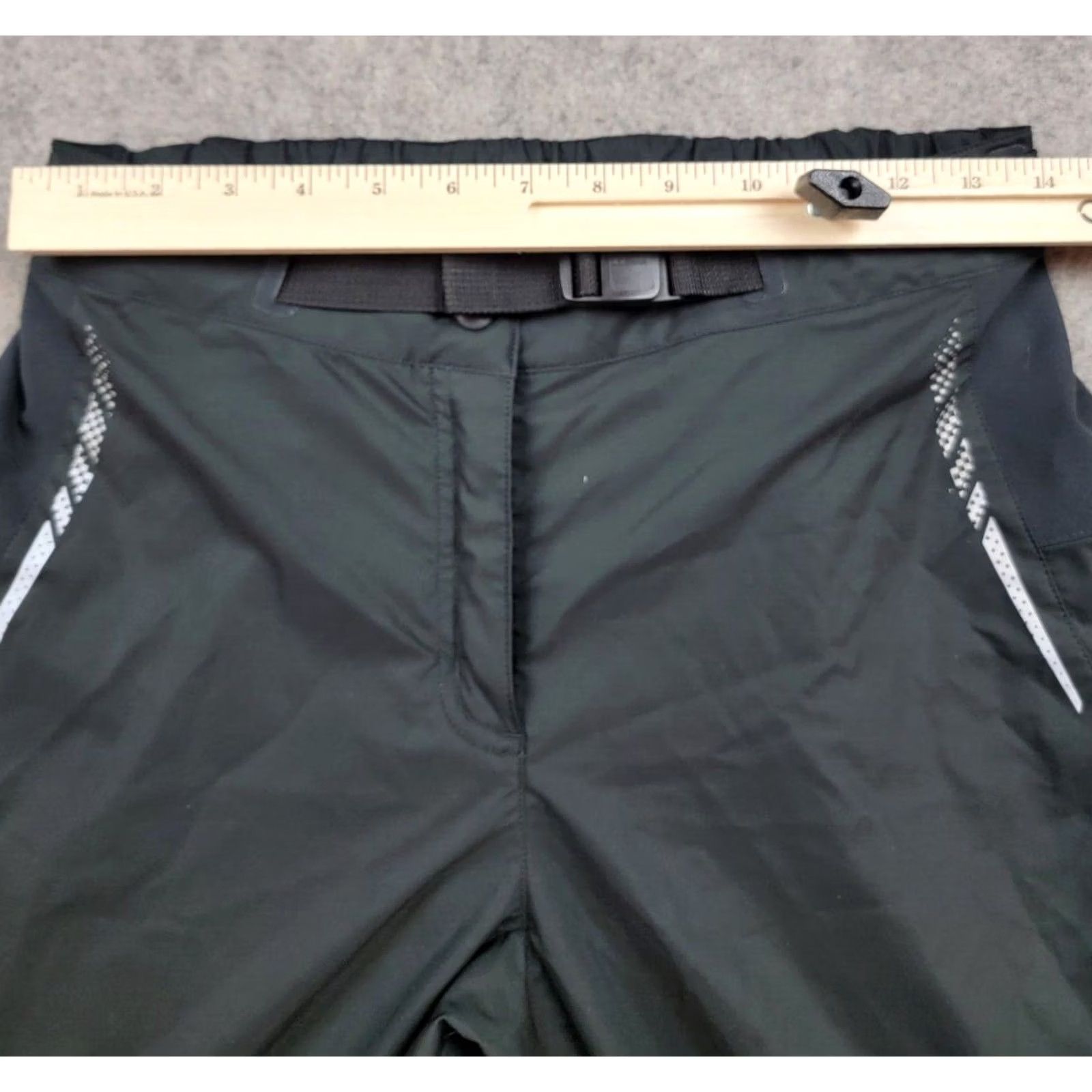 Vintage LL Bean Pants Womens Small Black Softshell Belted Outdoor Hiking Camping Active Size 28" / US 6 / IT 42 - 7 Thumbnail