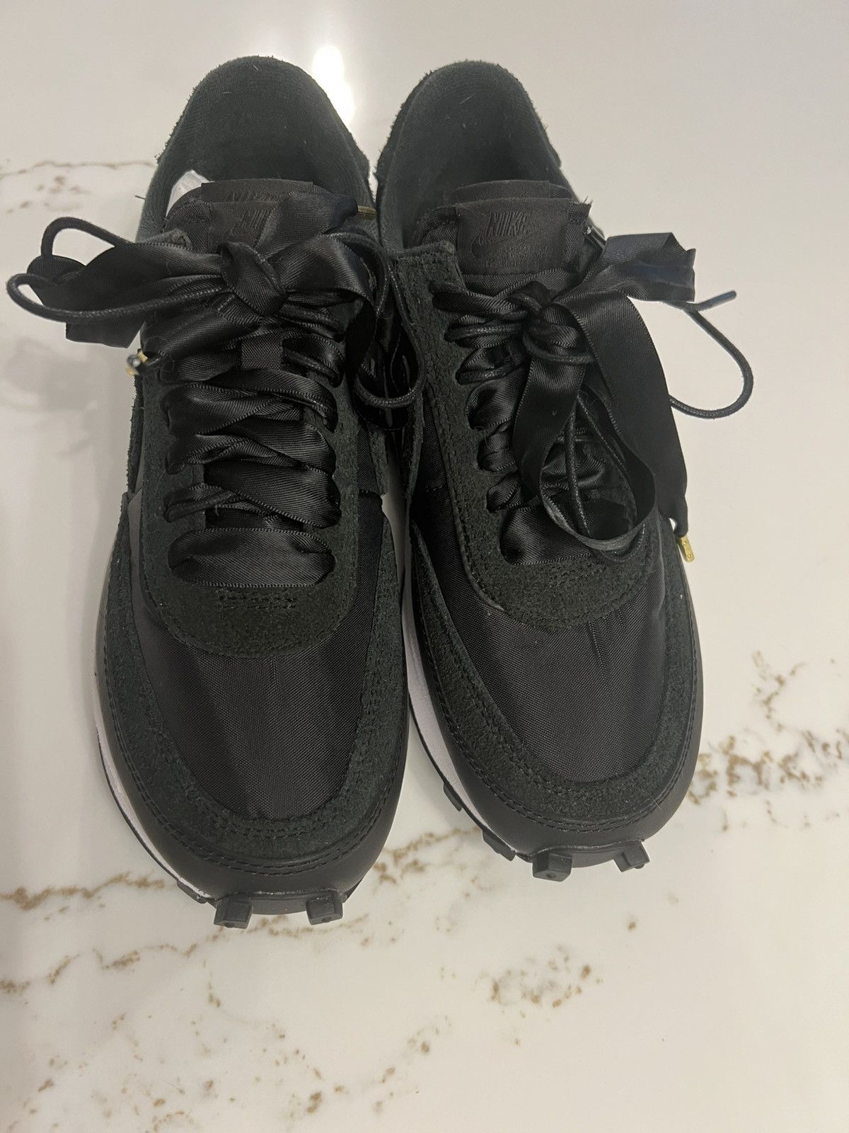 Nike × Sacai Sacai x LDWaffle ‘Black Nylon’ Size US 6 / EU 39 - 3 Thumbnail
