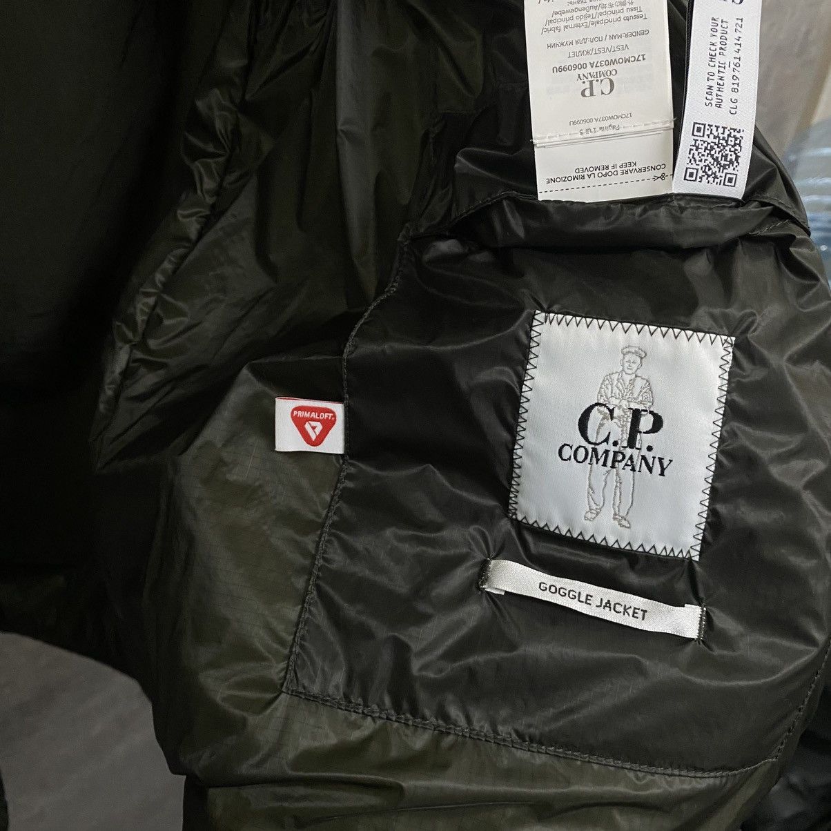 C.P. Company C.P Company Nada Shell Goggle Vest Primaloft Gilet Size M Size US M / EU 48-50 / 2 - 13 Thumbnail