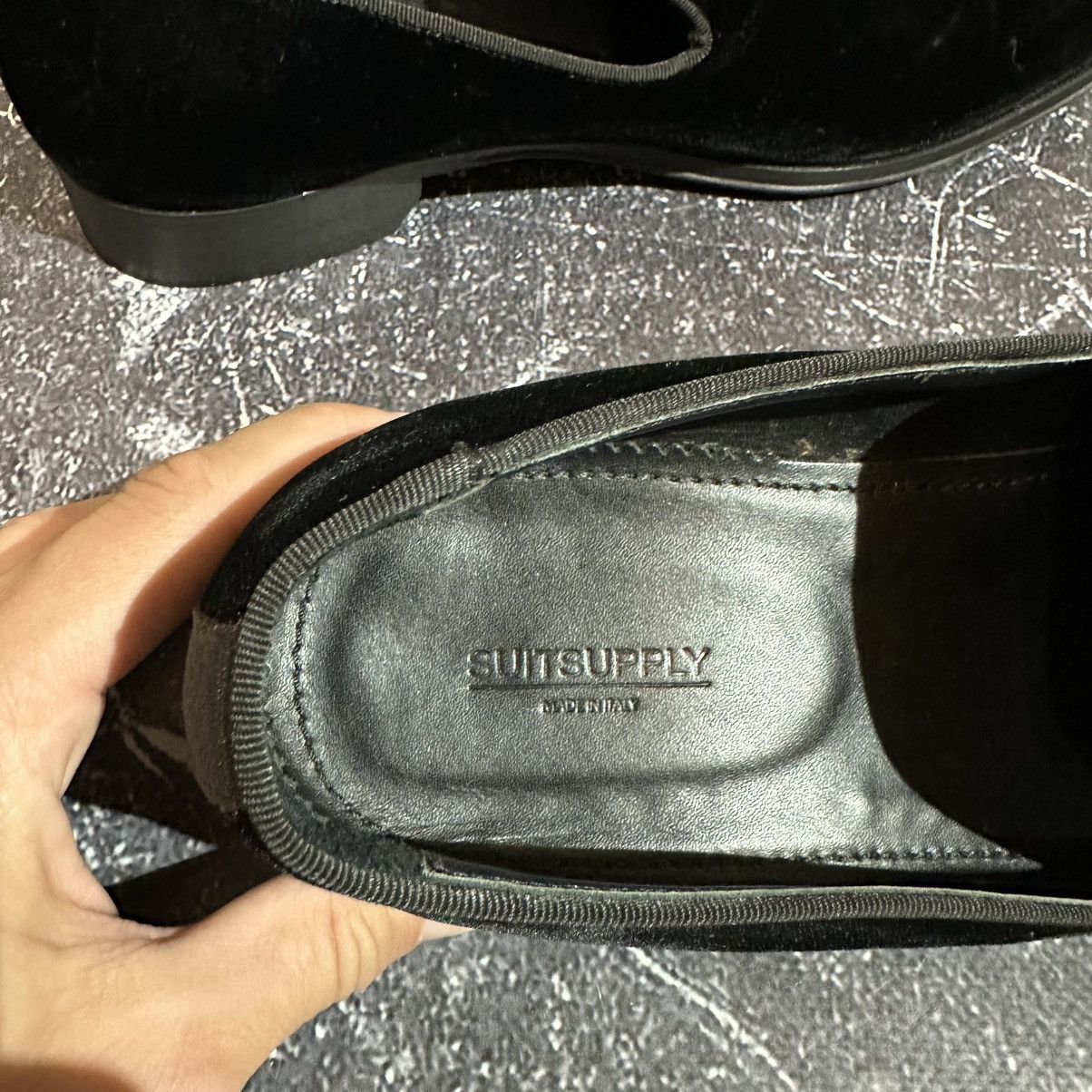 Suitsupply SUITSUPPLY - Men’s Velour Black Formal Shoes Size 43EU Size US 9 / EU 42 - 12 Thumbnail