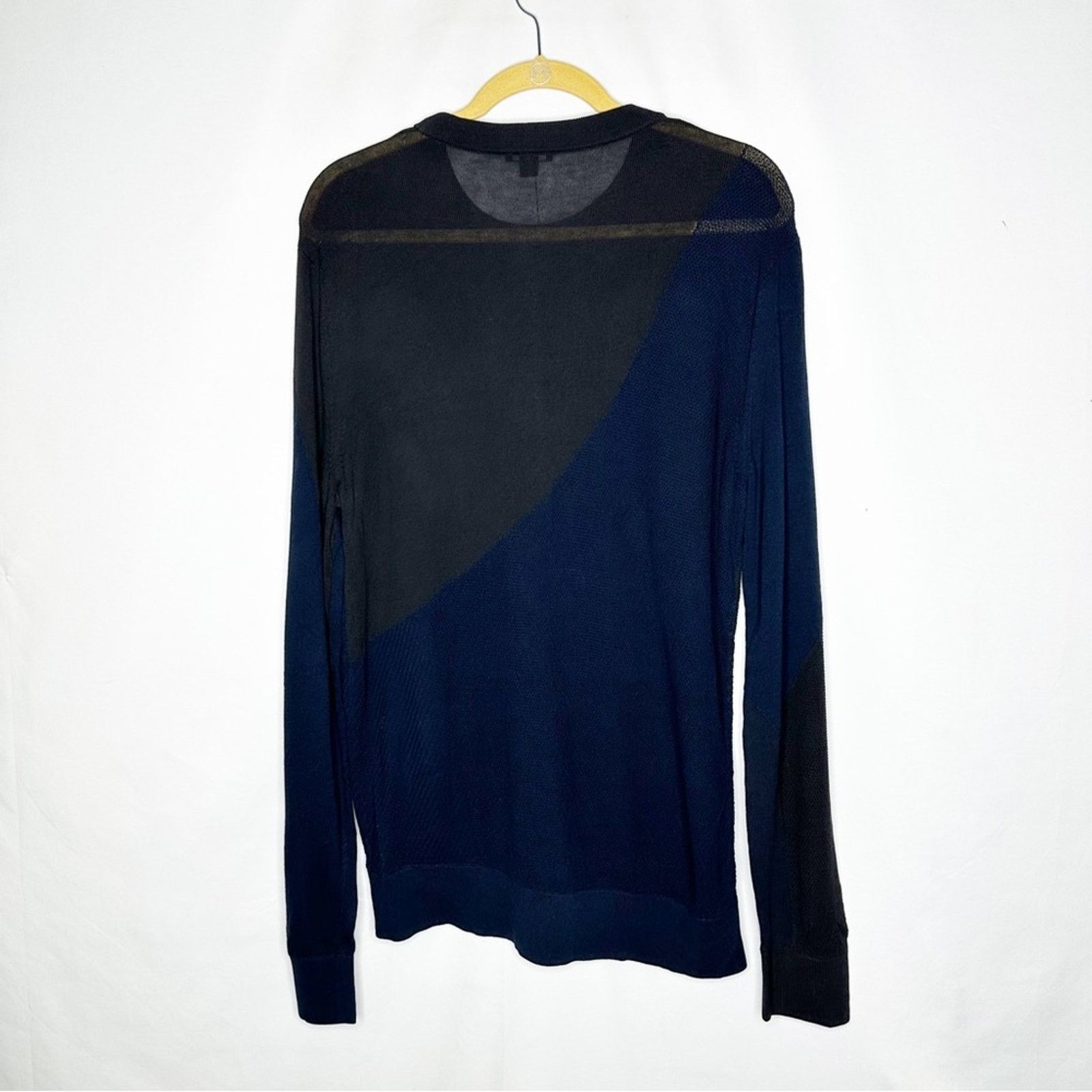 Theory THEORY Goran Chassis Crewneck Men's Sweater NWT in Large Size US L / EU 52-54 / 3 - 4 Thumbnail