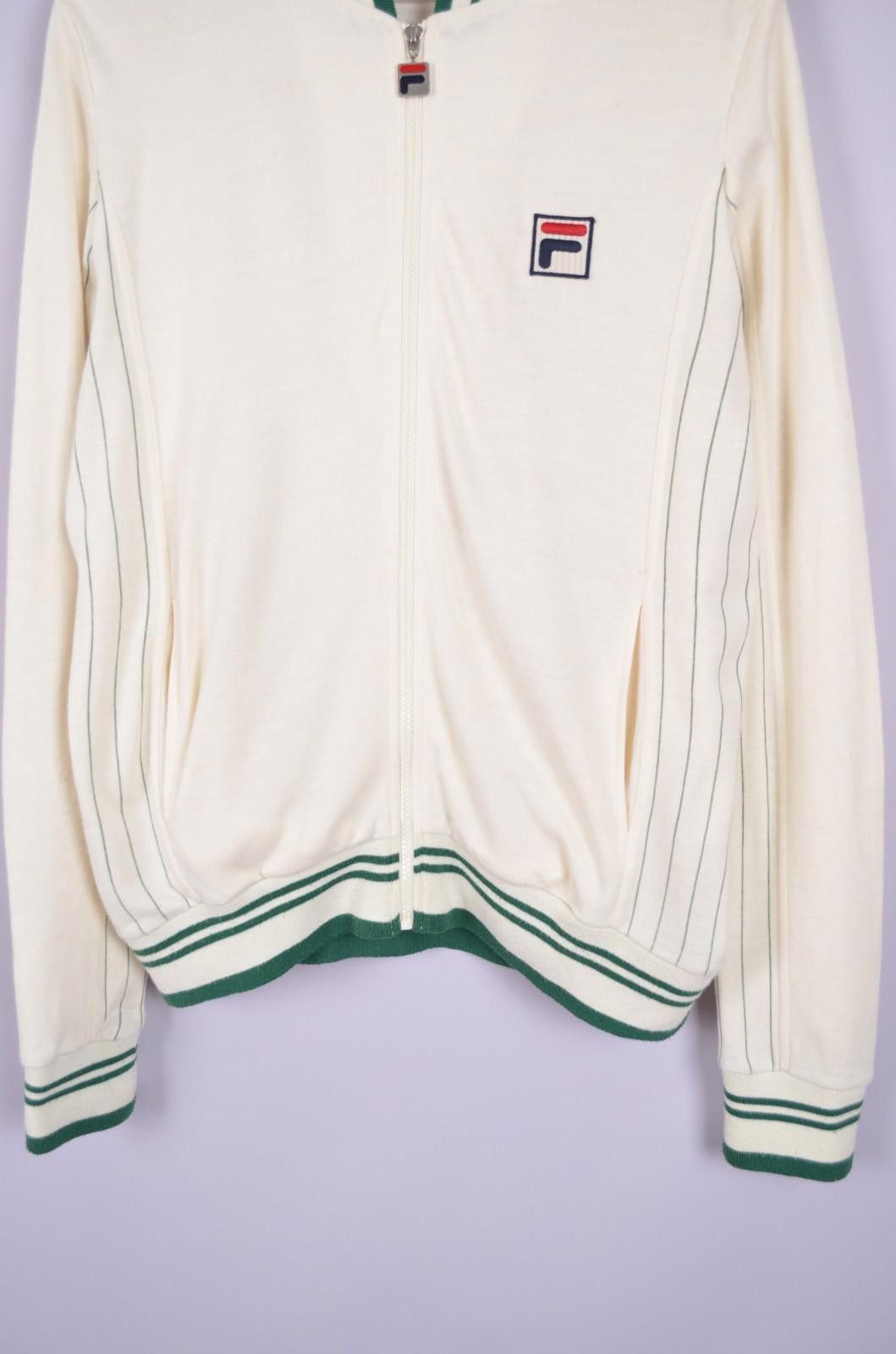 Fila Fila White Line Retro Zip-Up Track Jacket Wool Blend Size L Size US L / EU 52-54 / 3 - 3 Thumbnail