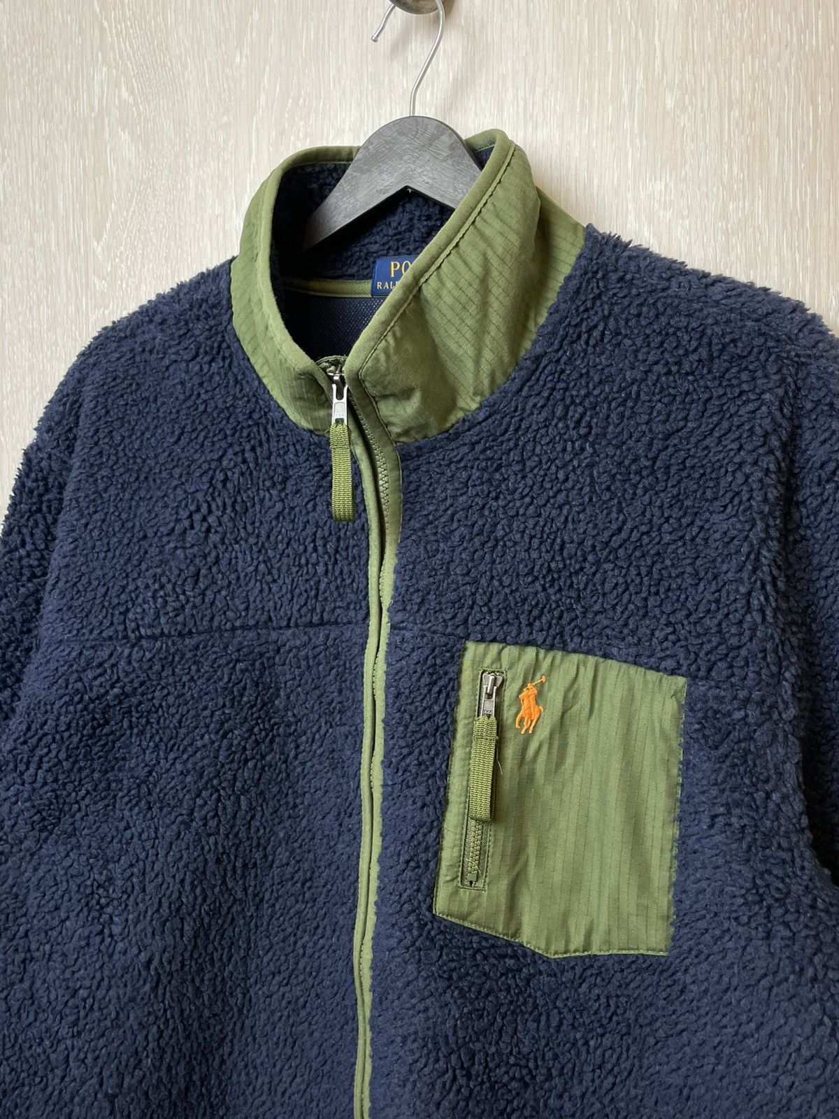 Polo Ralph Lauren Polo Ralph Lauren Full-Zip Fleece Jacket Size US L / EU 52-54 / 3 - 2 Thumbnail