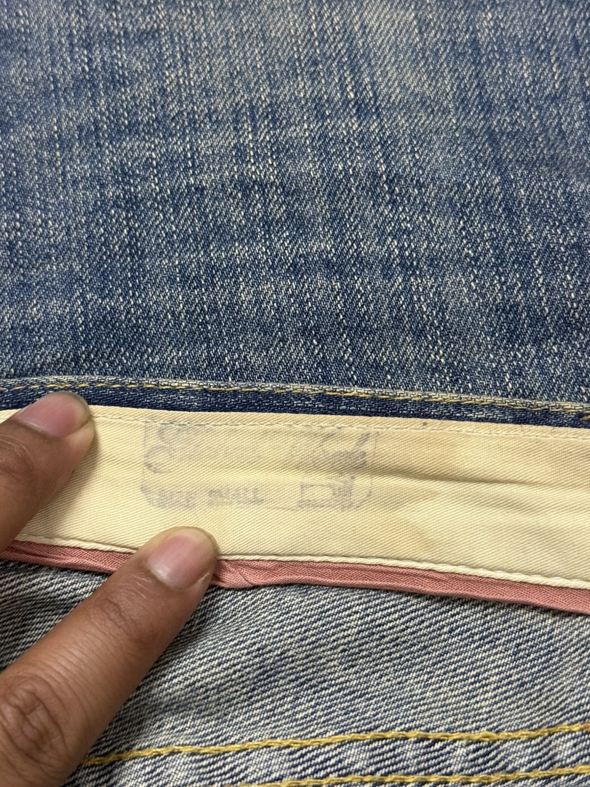 Global Work Vintage Japan Global Work Patchwork Fade Jeans Pants Denim Size US 30 / EU 46 - 19 Thumbnail