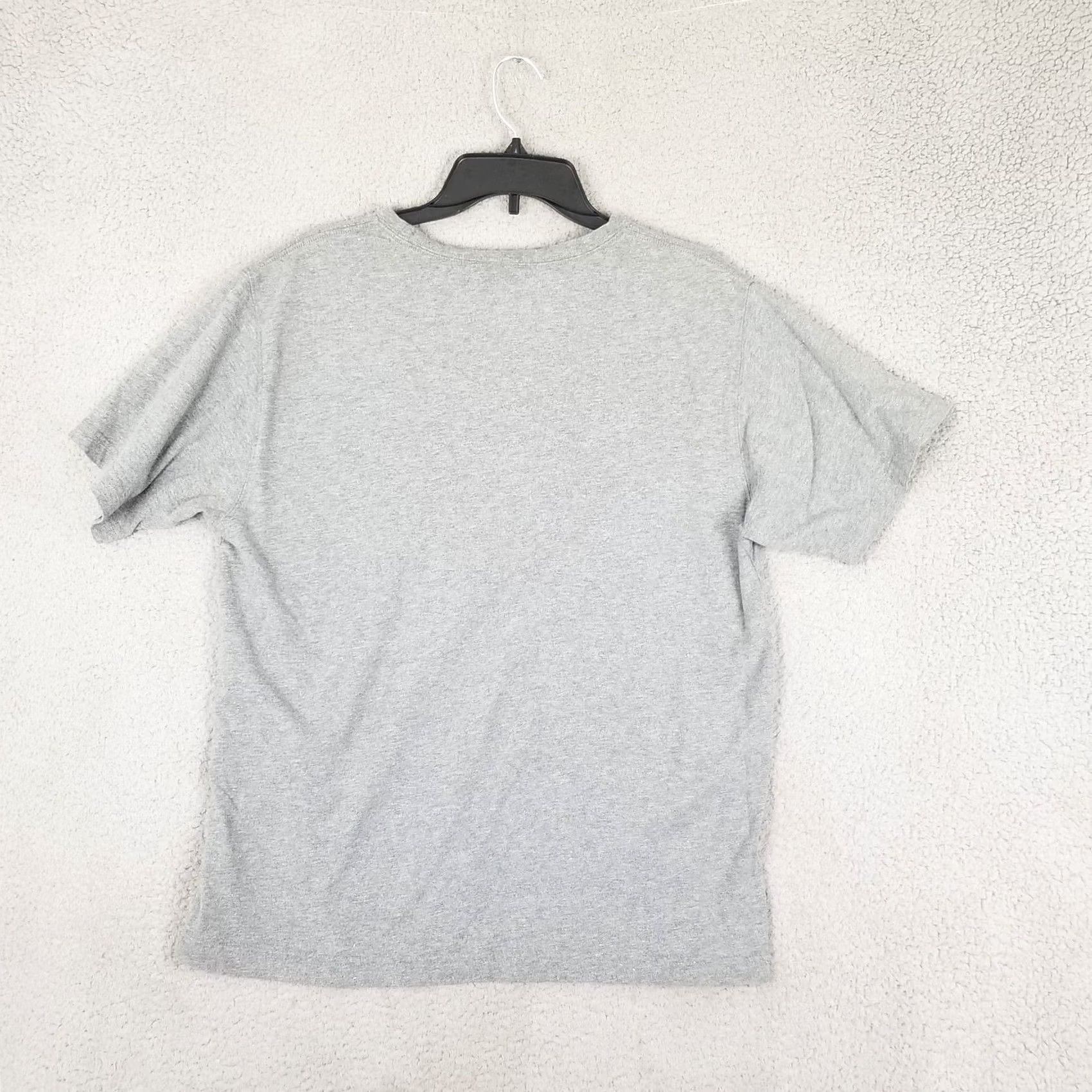 Vintage Disneyland Resort Grumpy Pump up The Grump Men T-shirt L Gray Embroidered Logo Crew Neck Short Sleeve Adult Regular Disney Cartoon Logo T-shirt Mens Size US L / EU 52-54 / 3 - 7 Thumbnail