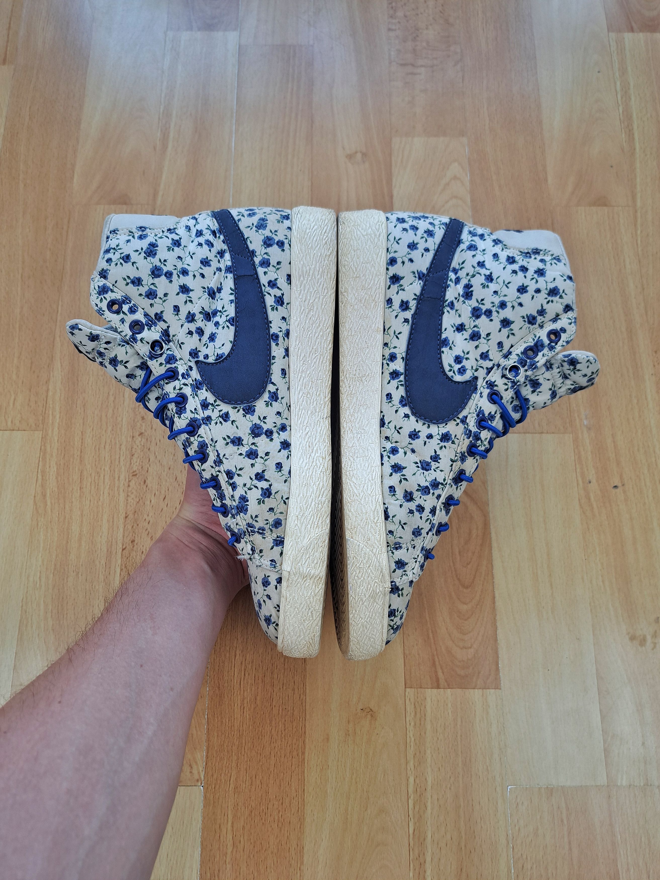 Nike Nike x Liberty London Floral Blazer Hi Rare OG 2008 Size US 7.5 / IT 37.5 - 6 Thumbnail