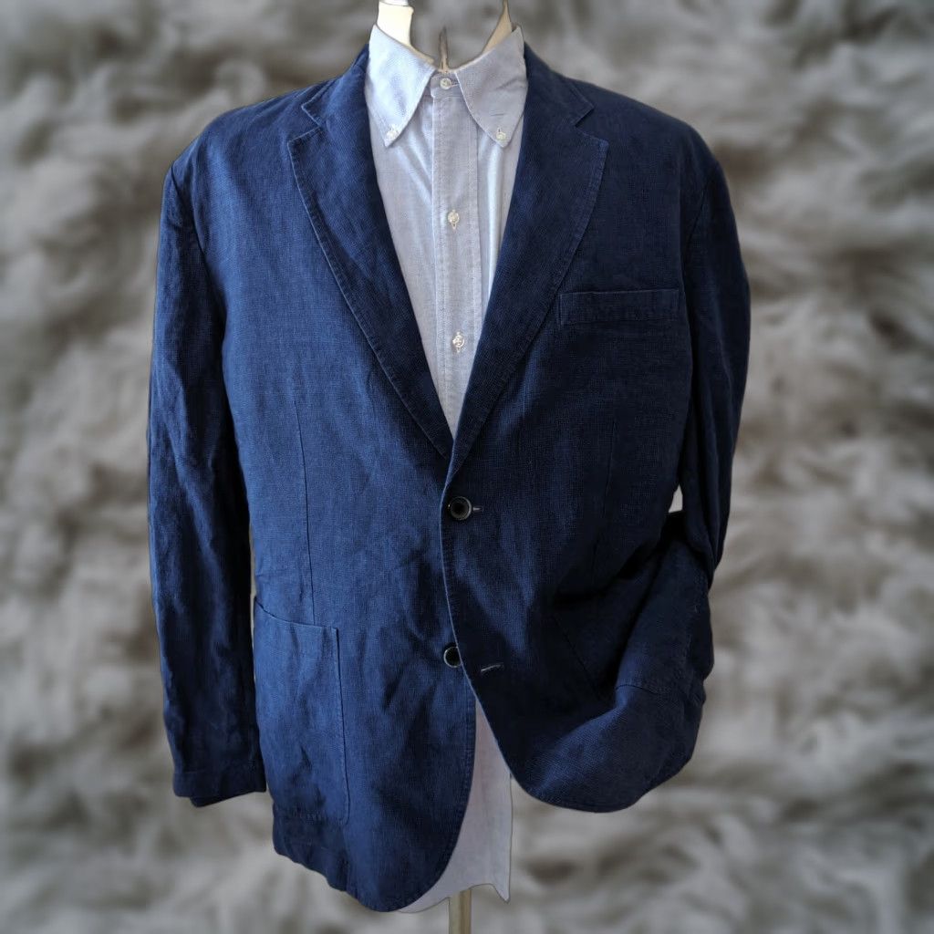 Vintage **Classic Blue Black Check 44R Regular Fit Men's Sport Coat** User: **Classic Blue & Black Check 44R Regular Fit Men's Sport Coat** Size US S / EU 44-46 / 1 - 1 Thumbnail