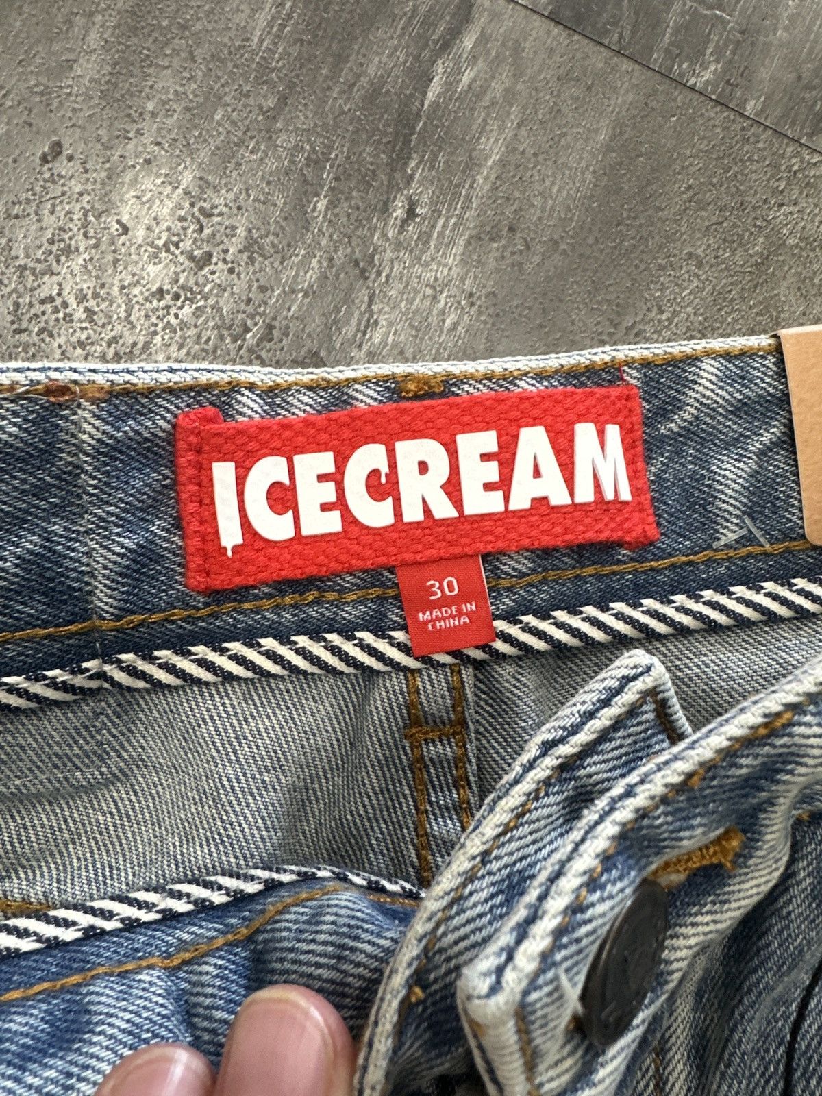 Icecream Ice cream denim cargo shorts Size US 30 / EU 46 - 4 Thumbnail