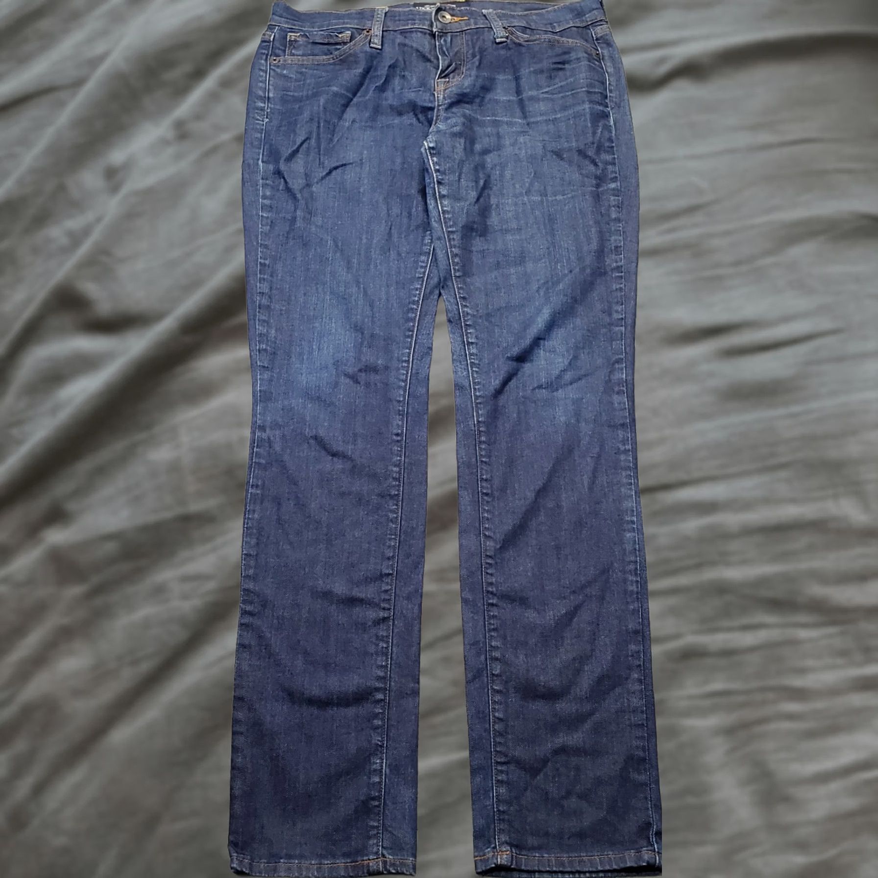 Lucky Brand Lucky Brand Jeans Womens 8 Blue Denim Regular Fit Streetwear Charlie Skinny 8 Size 30" / US 8 / IT 44 - 1 Thumbnail