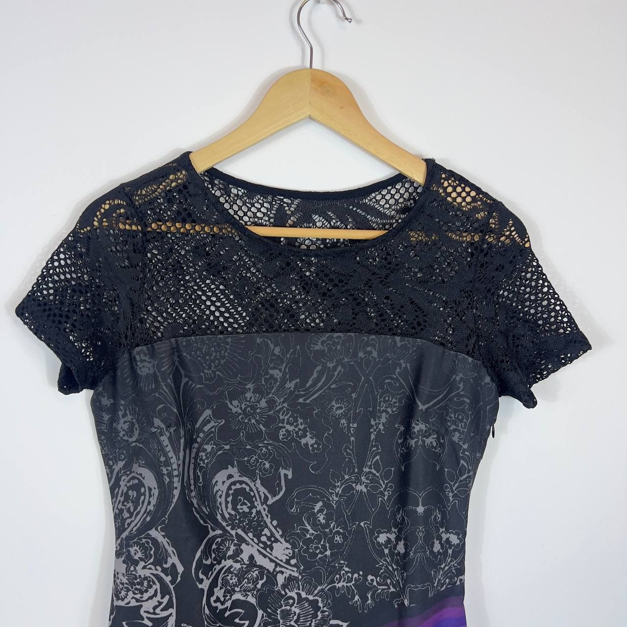 Desigual Desigual Dress Women’s Size 40 Multicolor Short Sleeve Size S / US 4 / IT 40 - 2 Thumbnail