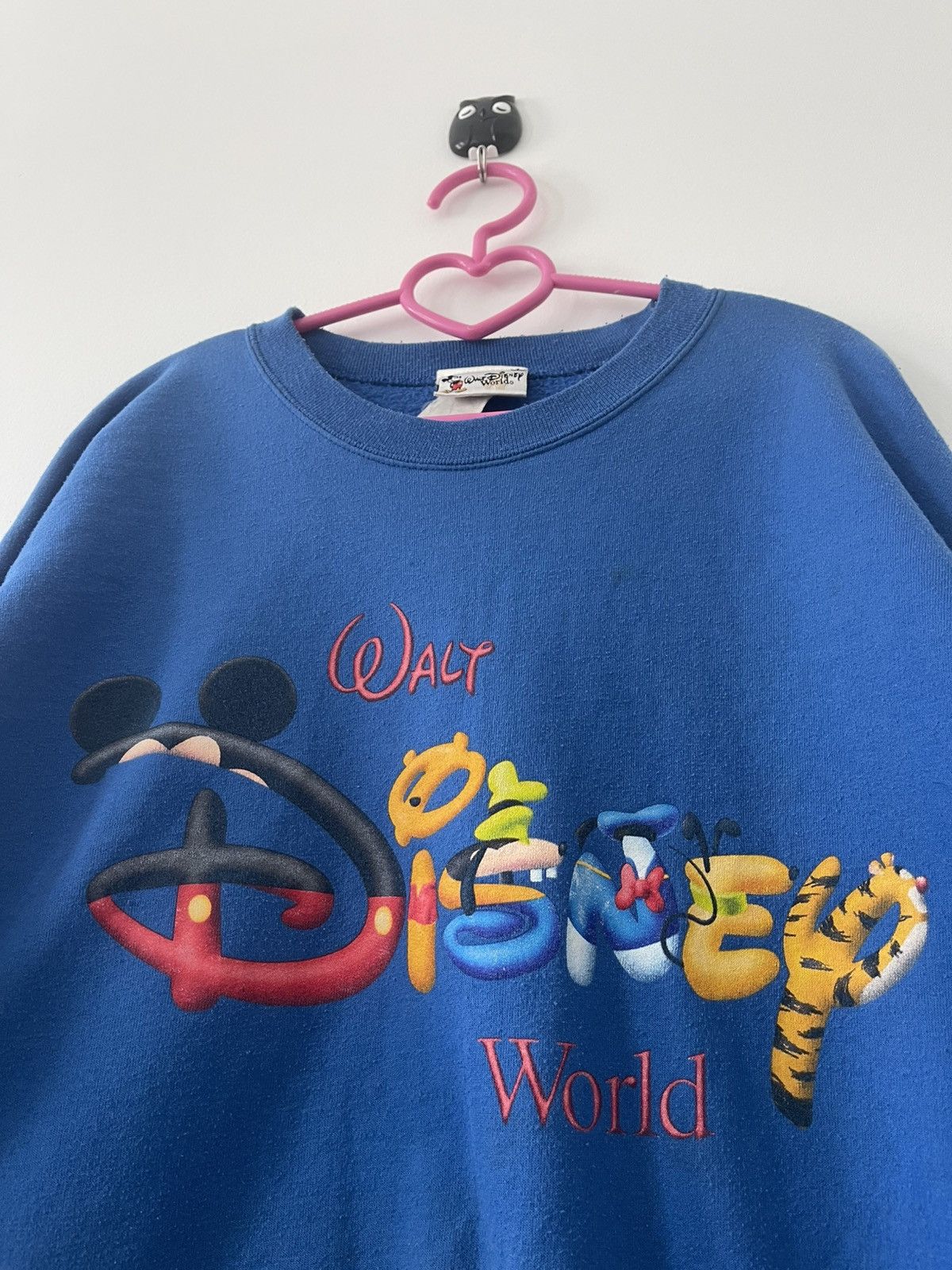 Disney Rare Vintage WALT DISNEY WORLD Spell Out With All Characters Size US L / EU 52-54 / 3 - 2 Thumbnail
