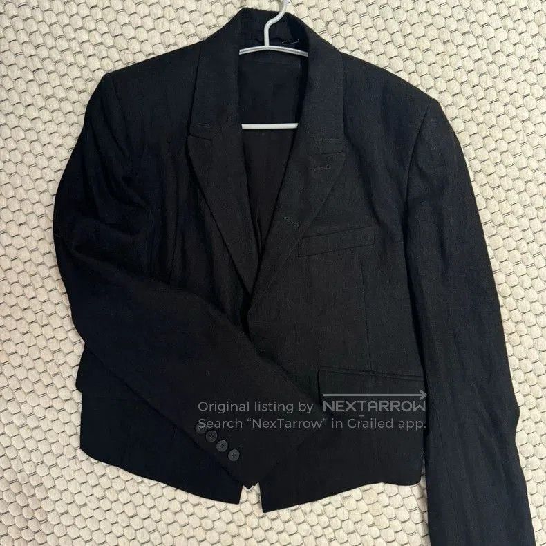 Ann Demeulemeester Ann Demeulemeester Short Blazer Jacket. Size US M / EU 48-50 / 2 - 1 Thumbnail