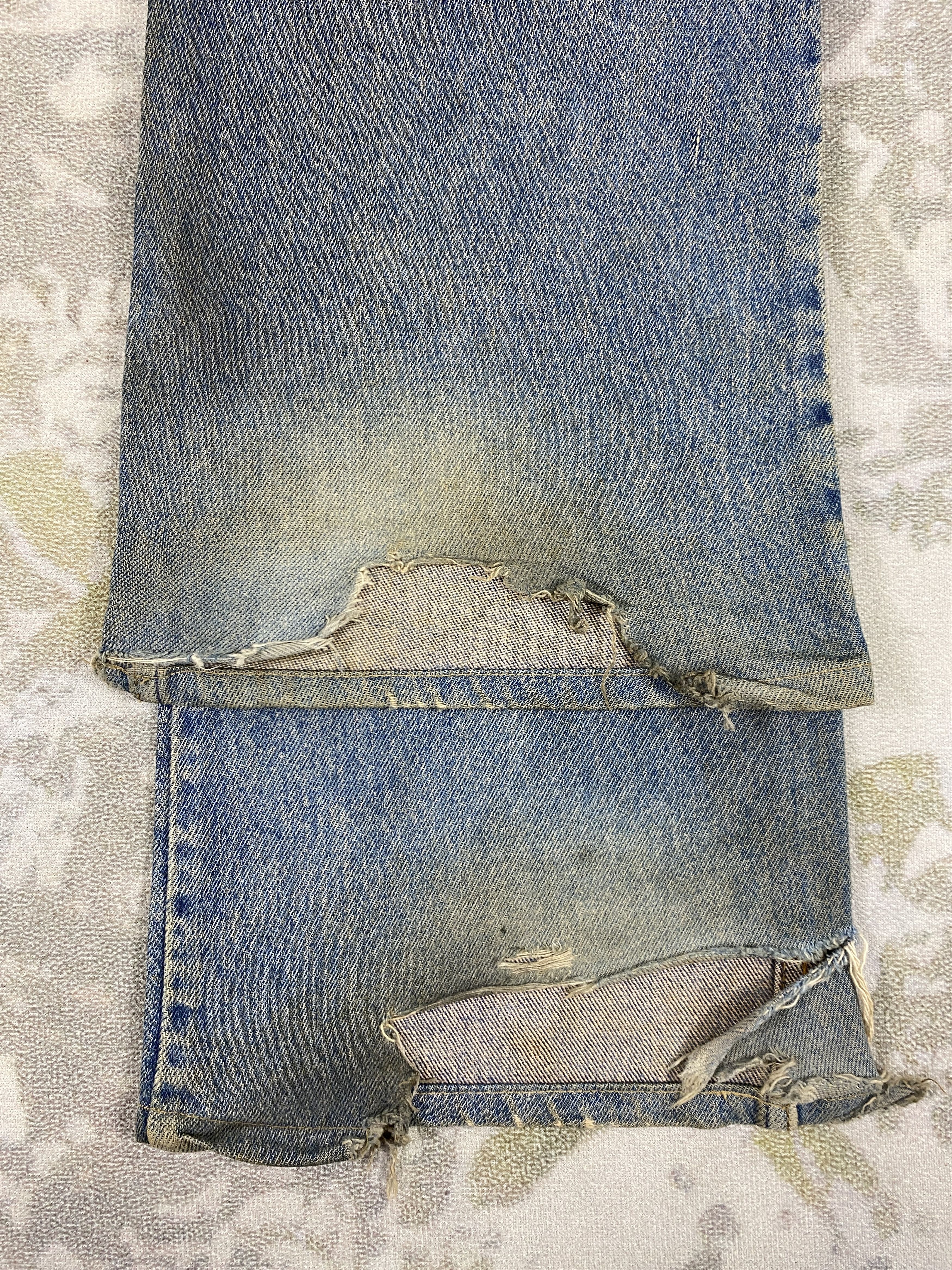 Levi's Distressed Vintage Levi's 517 Flare Jeans 31x32.5-JN3451 Size US 31 - 13 Thumbnail