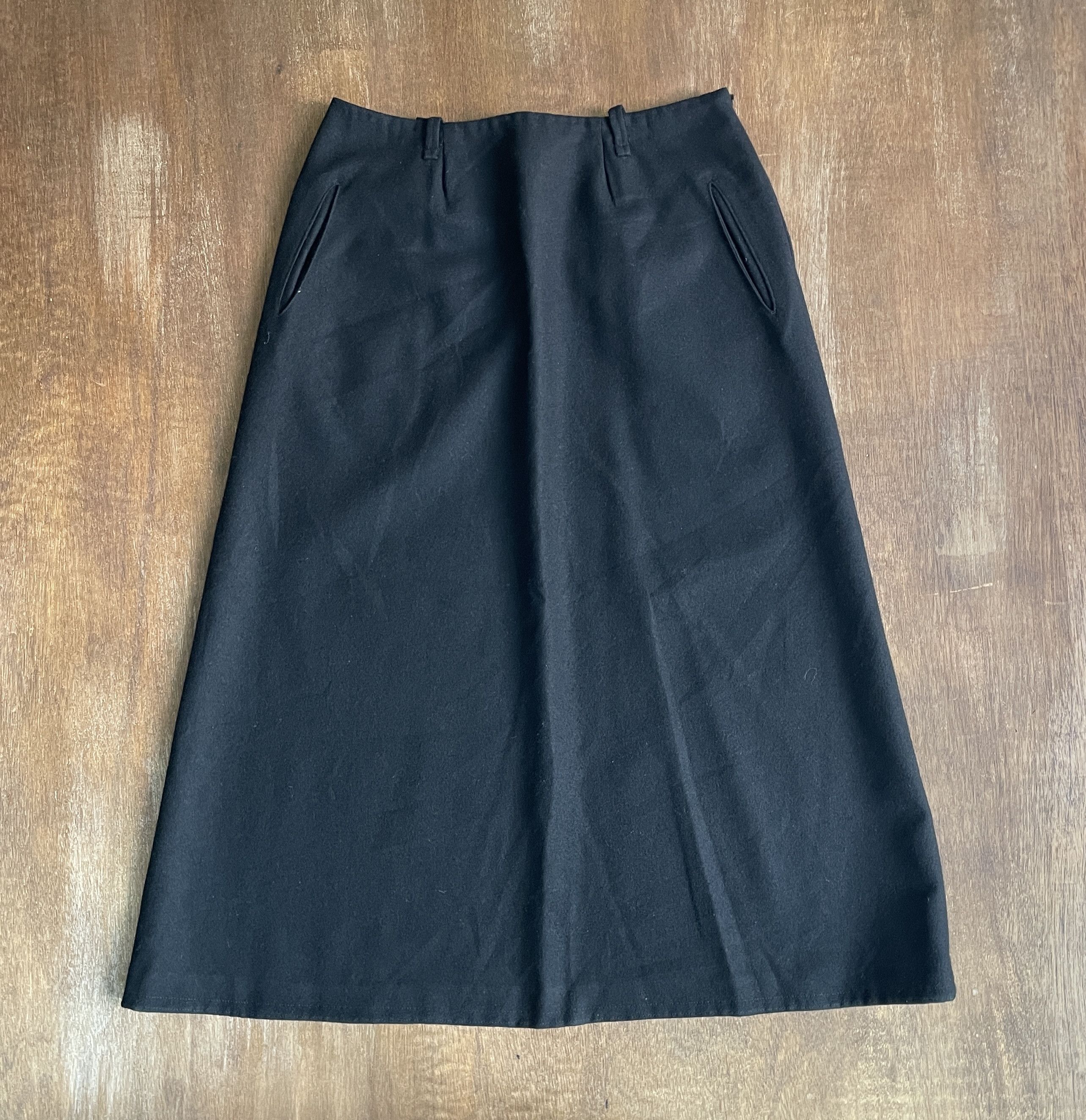 Y's Y's Yohji Yamamoto Classic Wool Skirt Size 33" - 1 Thumbnail